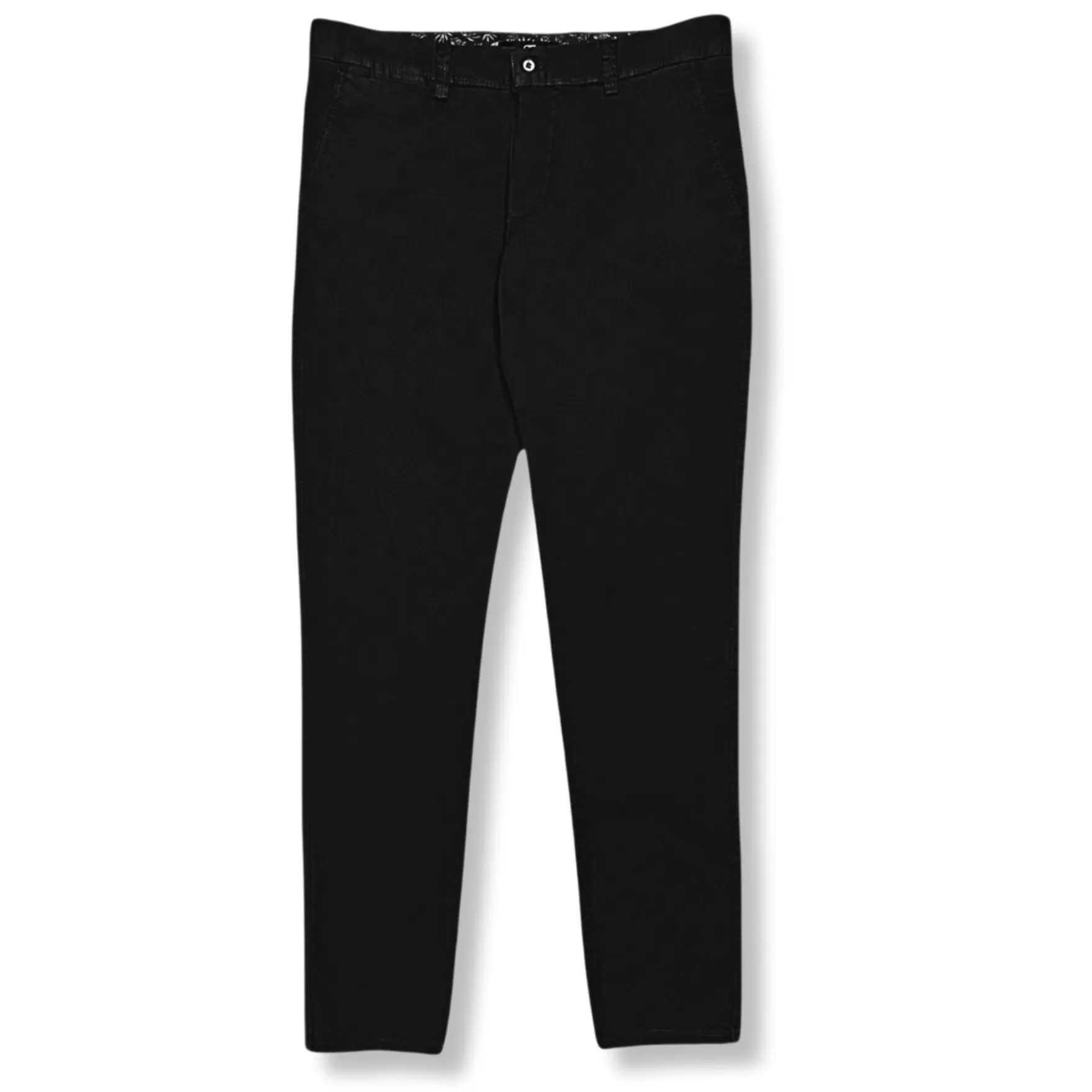 New Edition Fashion Pants | Dress Pants-Deon Slim Fit Chino Pants Black