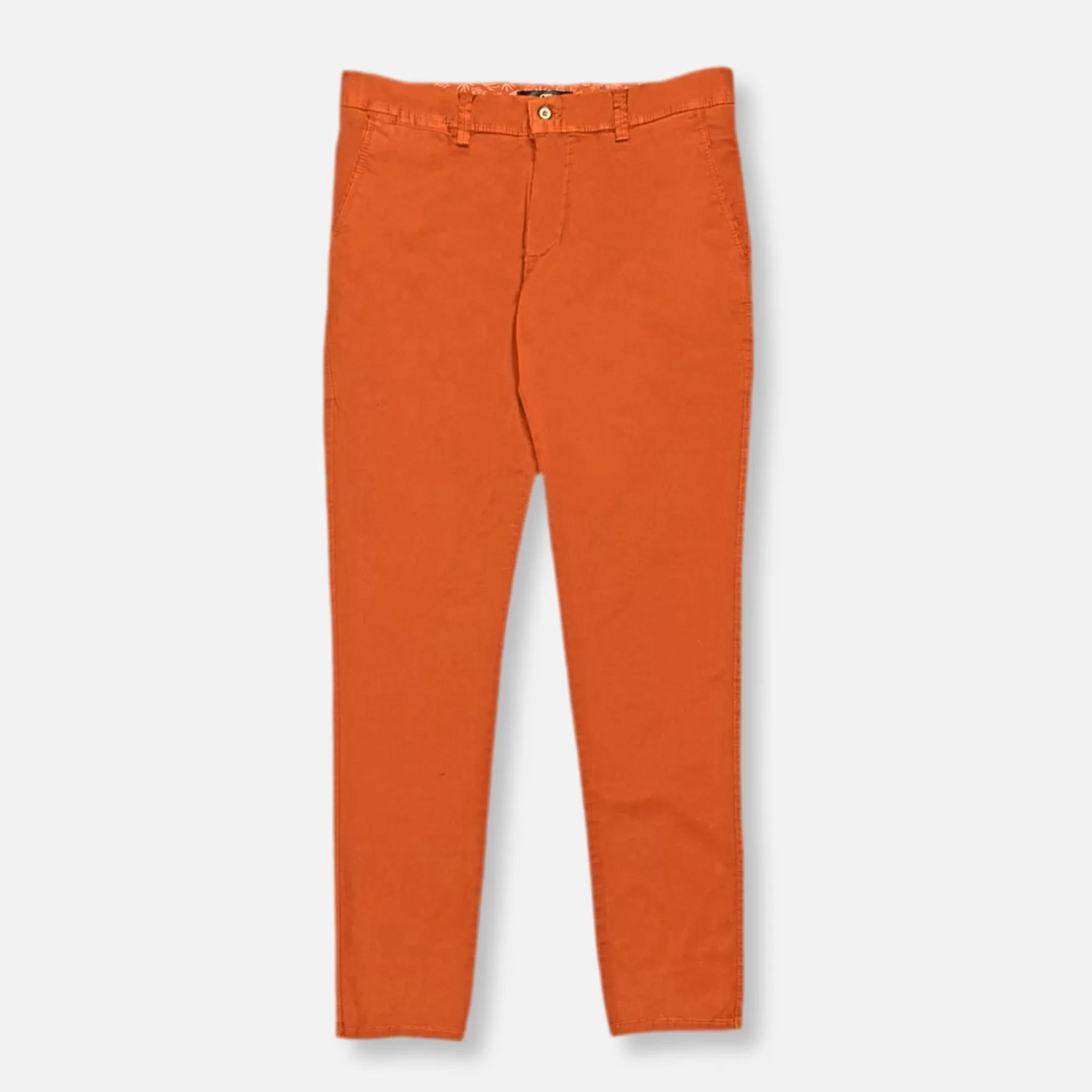 New Edition Fashion Pants | Dress Pants-Deon Slim Fit Chino Pants Pumpkin