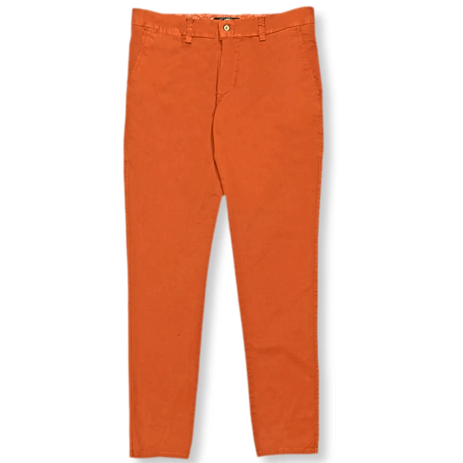 New Edition Fashion Pants | Dress Pants-Deon Slim Fit Chino Pants Pumpkin