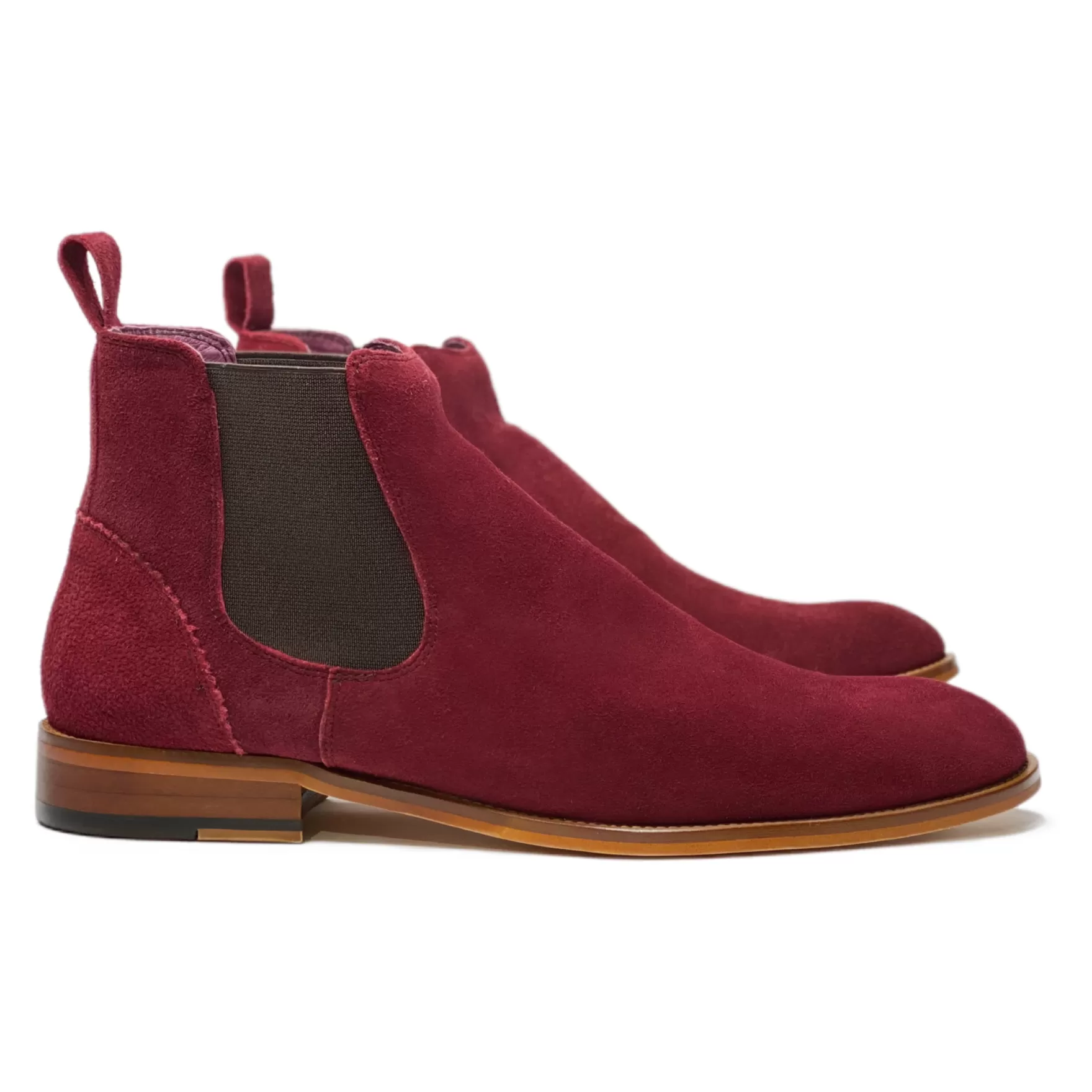 New Edition Fashion Boots | Casual Shoes-Desert Chelsea Boots Burgundy