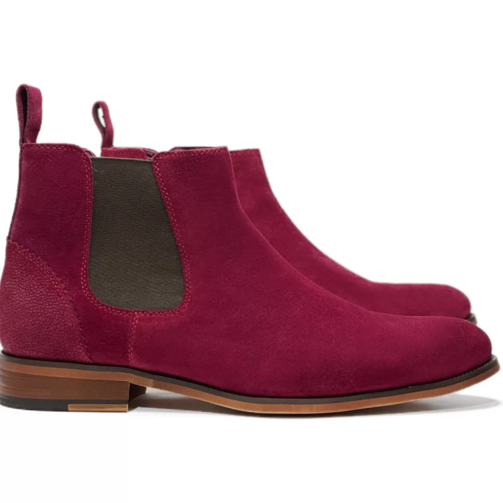 New Edition Fashion Boots | Casual Shoes-Desert One Chelsea Boots Berry