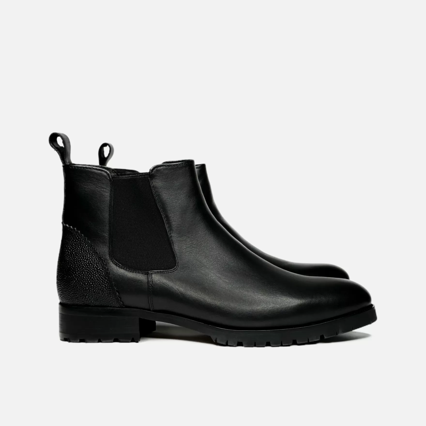 New Edition Fashion Boots | Casual Shoes-Desert One Warm Lined Chelsea Boots Black