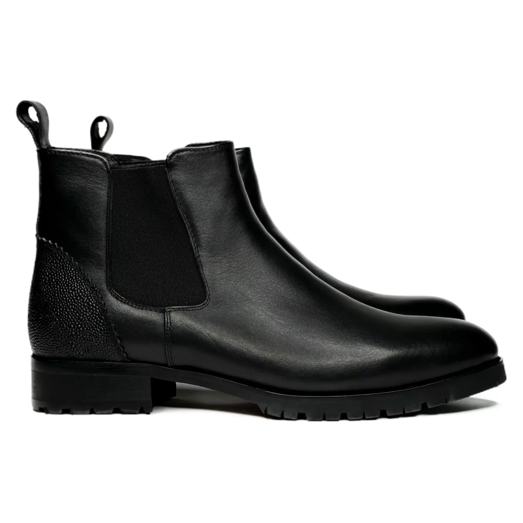 New Edition Fashion Boots | Casual Shoes-Desert One Warm Lined Chelsea Boots Black