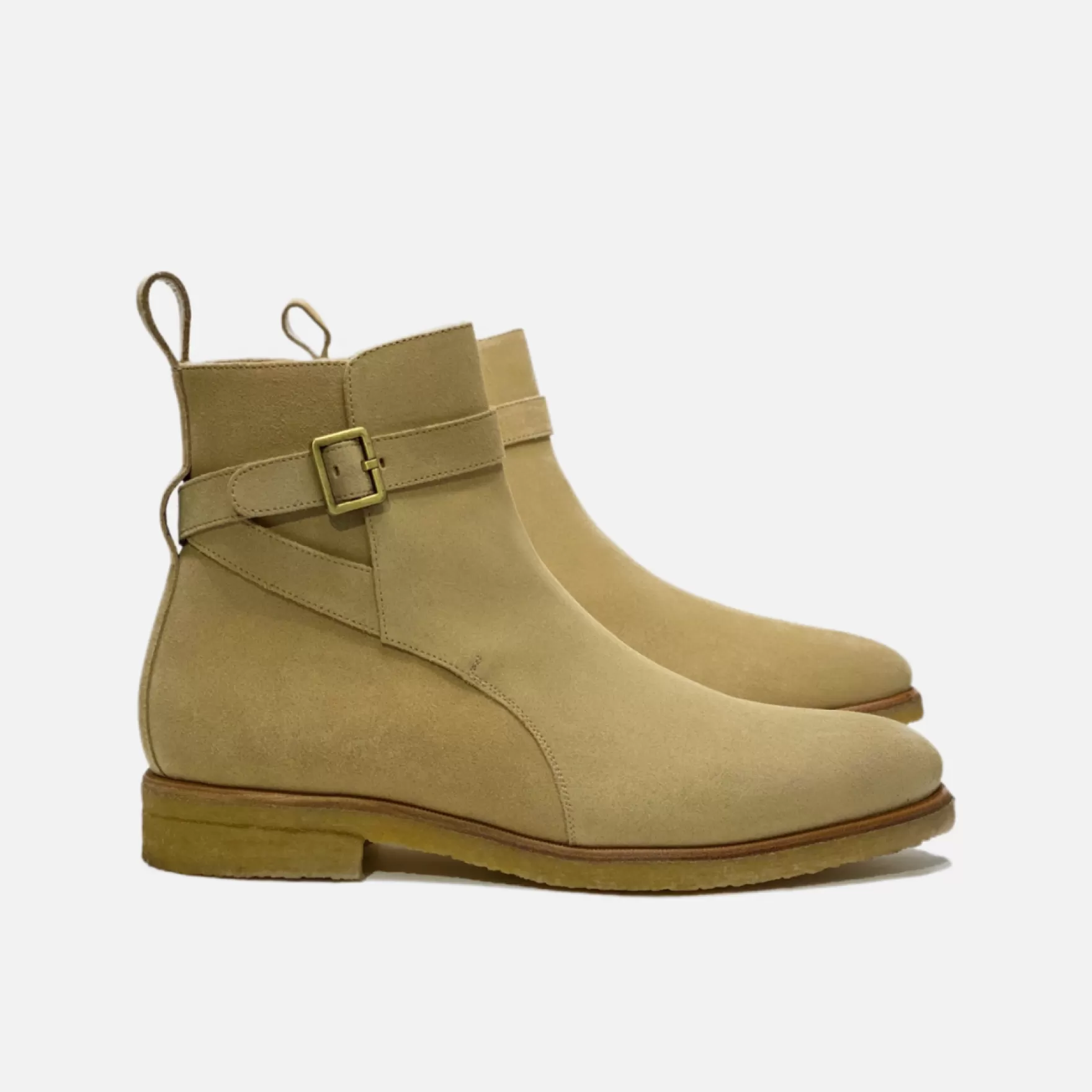 New Edition Fashion Boots | Casual Shoes-Deserted Jodhpur Boots Sand