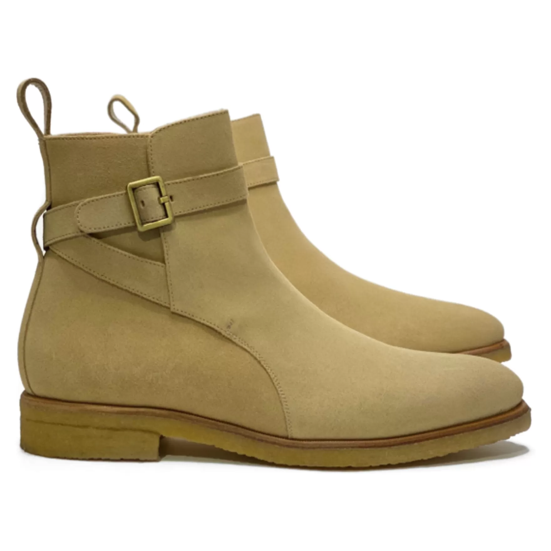 New Edition Fashion Boots | Casual Shoes-Deserted Jodhpur Boots Sand