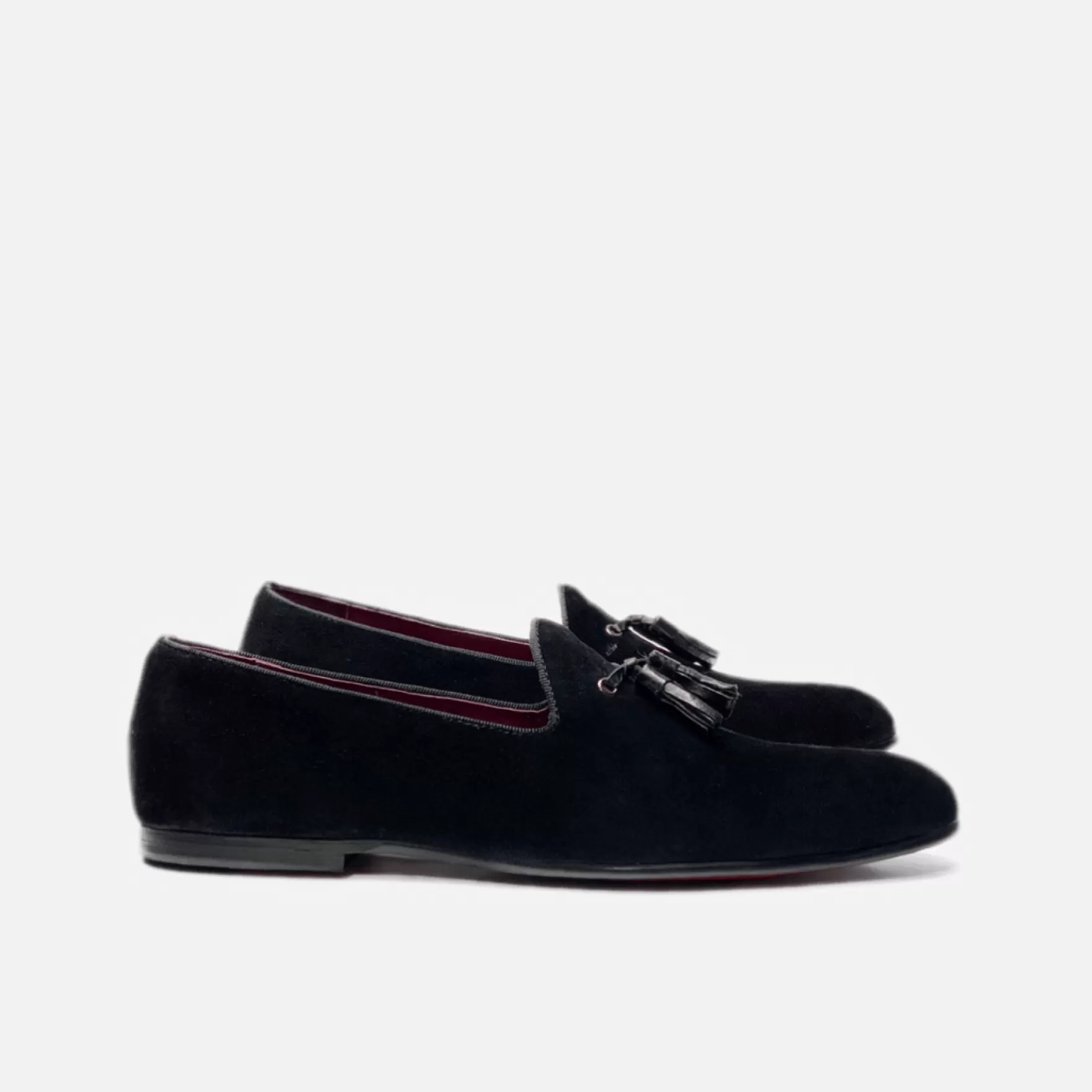 New Edition Fashion Formal Shoes | Loafers & Slip Ons-Desire Suu00e8de Tassel Loafers Black