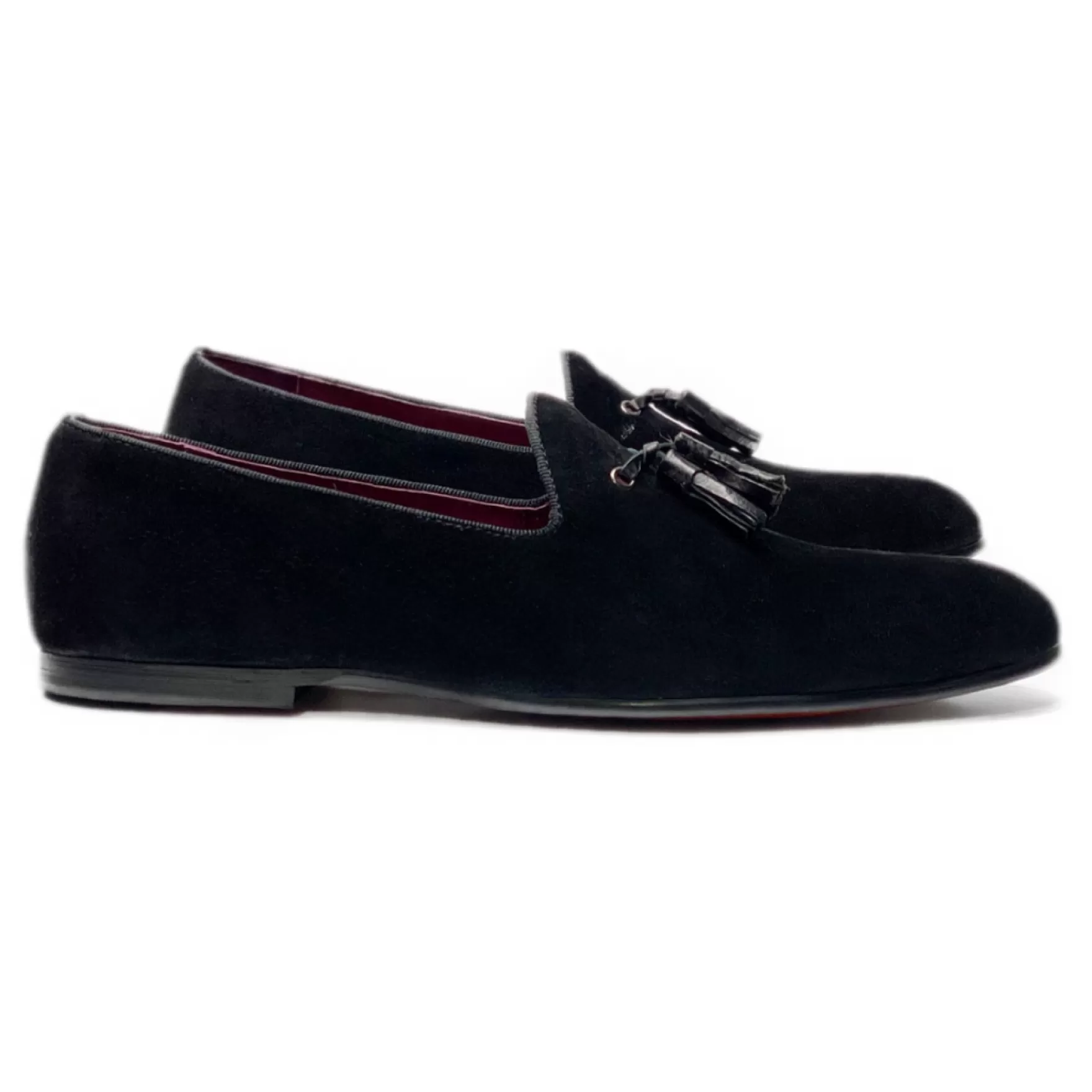 New Edition Fashion Formal Shoes | Loafers & Slip Ons-Desire Suu00e8de Tassel Loafers Black