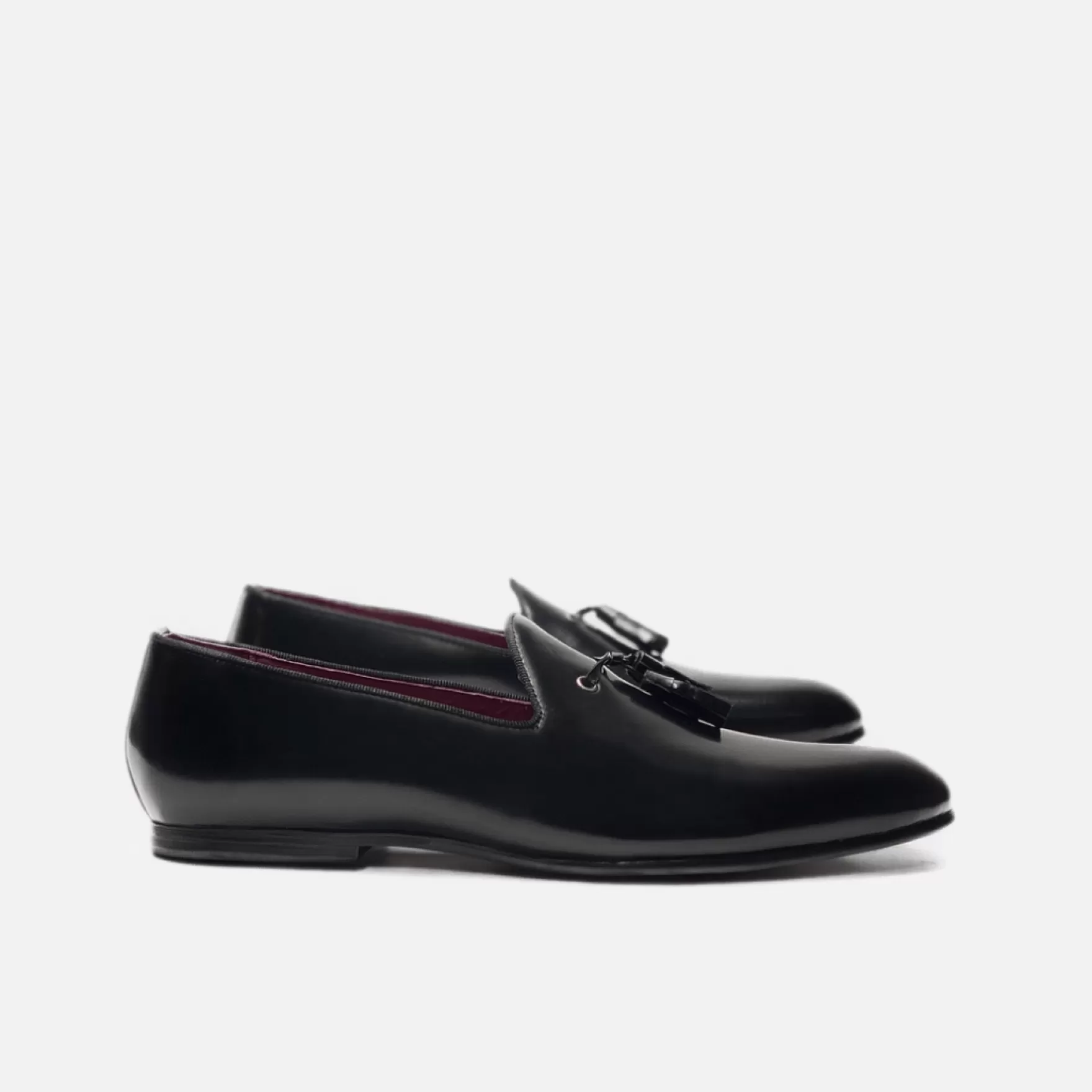 New Edition Fashion Formal Shoes | Loafers & Slip Ons-Desire Tassel Loafers Black