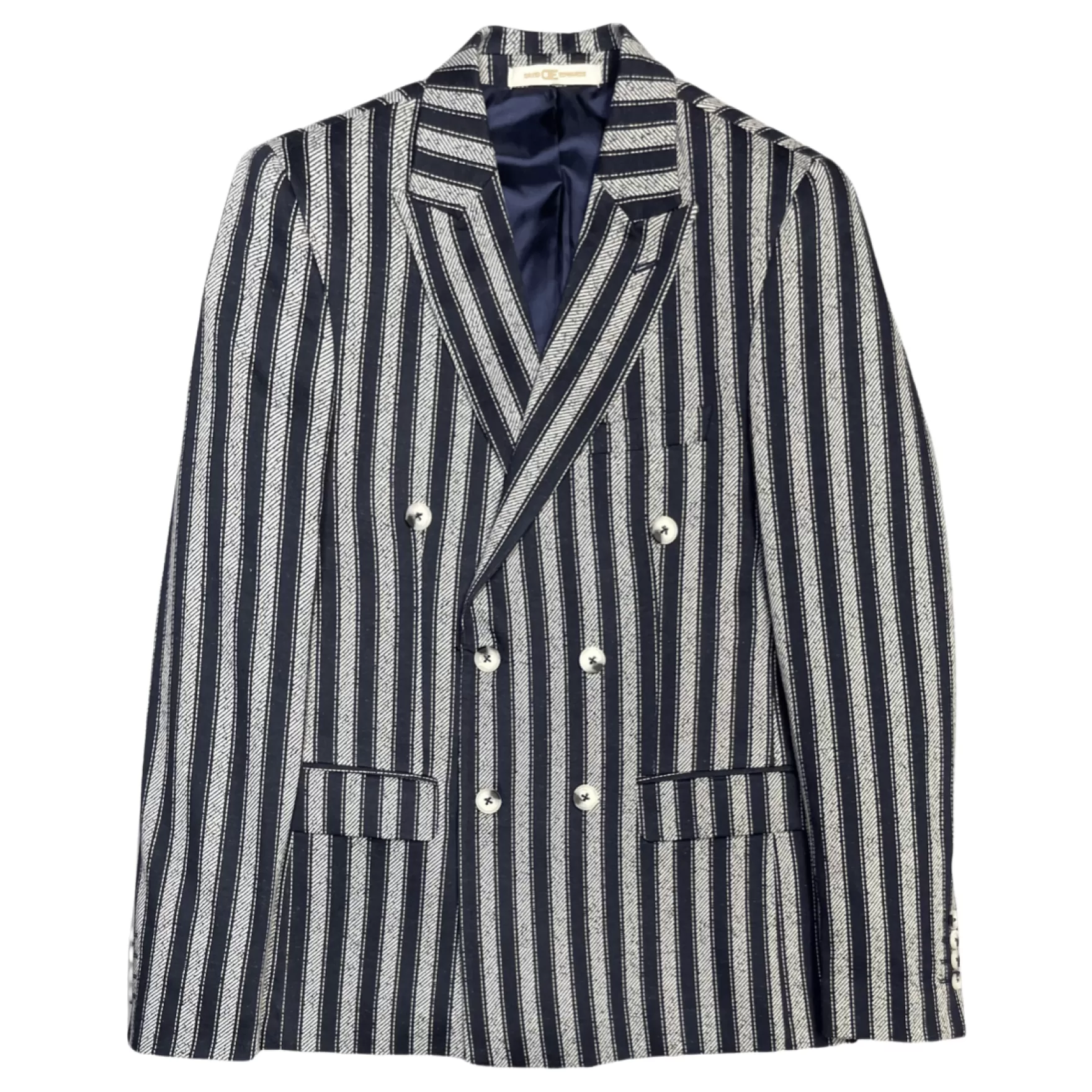 New Edition Fashion Blazers & Sportcoats-Diggins Double Breasted Sport Jacket Navy