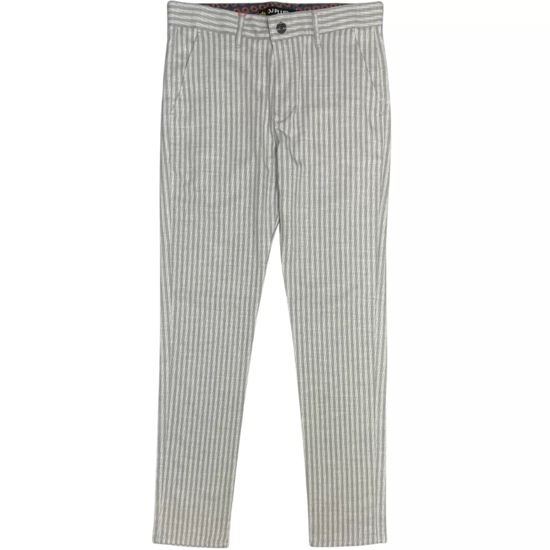 New Edition Fashion Pants | Dress Pants-Dijon Striped Pants Grey