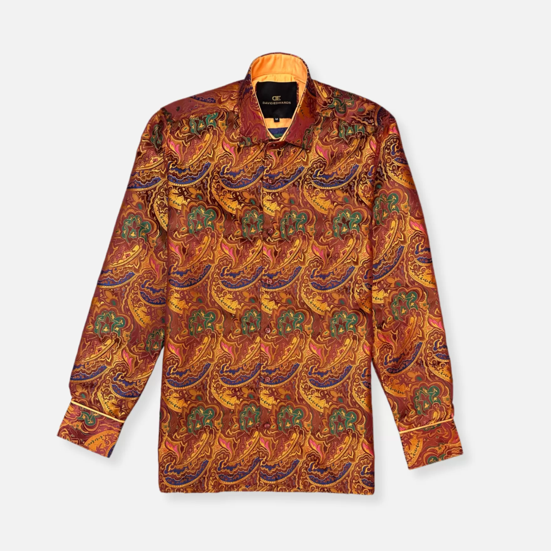 New Edition Fashion Button Downs-Dimona Long Sleeve Button Down Shirt Multi