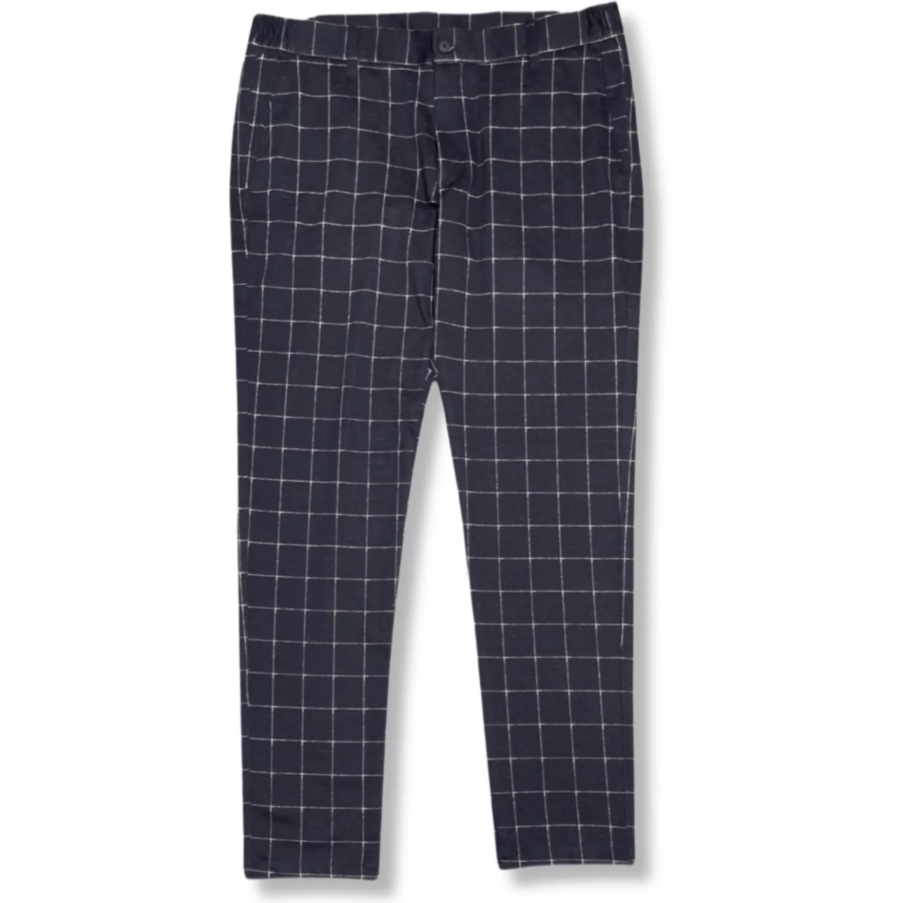 New Edition Fashion Suits-Doktor Windowpane Suit Navy