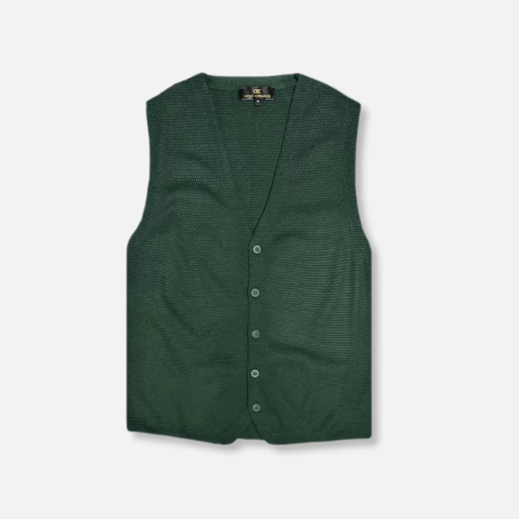 New Edition Fashion Vests-Dolan Button Up Knitted Sweater Vest Hunter