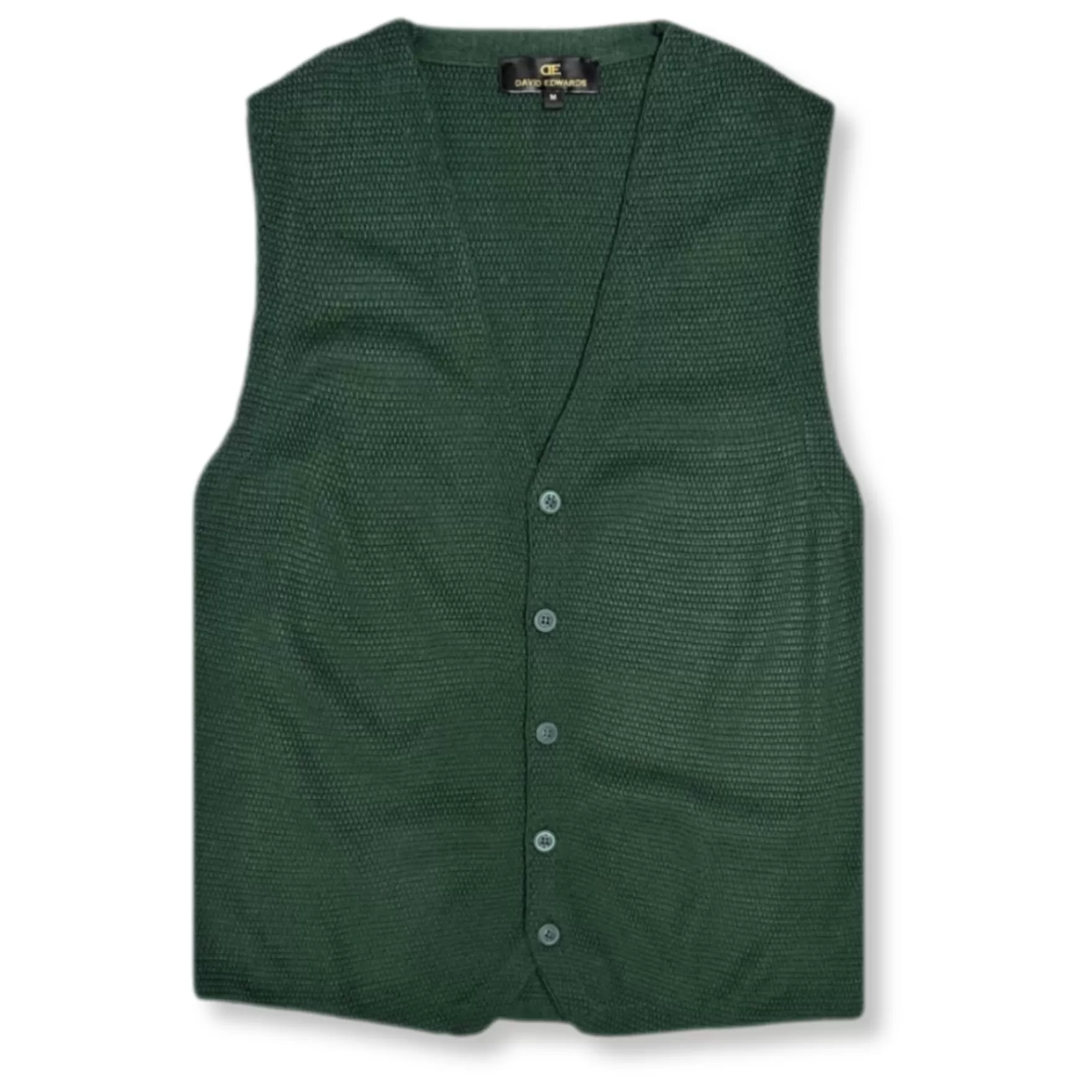 New Edition Fashion Vests-Dolan Button Up Knitted Sweater Vest Hunter