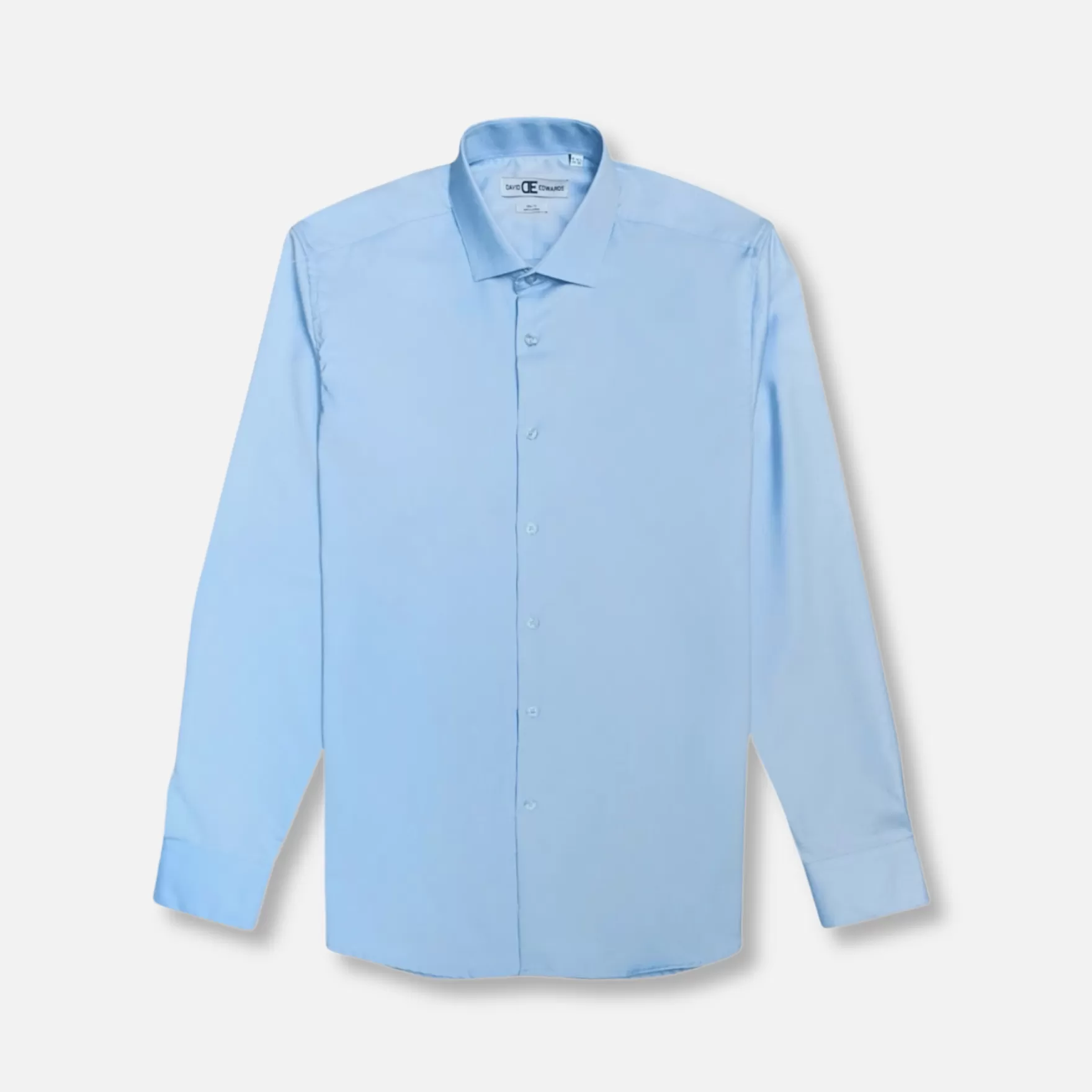 New Edition Fashion Dress Shirts-Don Slim Fit Dress Shirt Light Blue