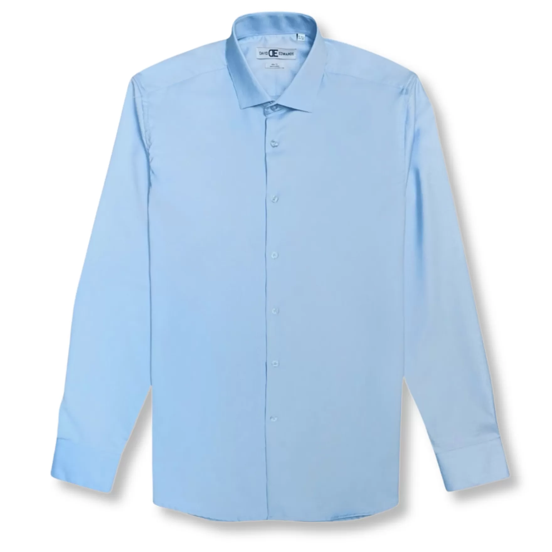 New Edition Fashion Dress Shirts-Don Slim Fit Dress Shirt Light Blue