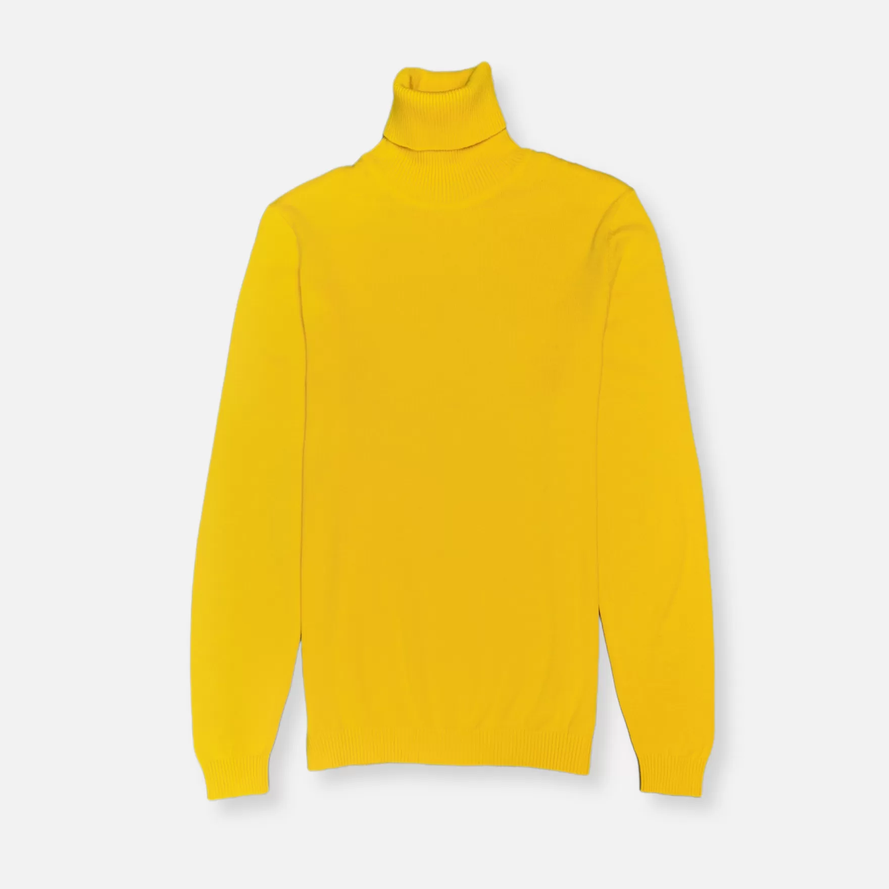 New Edition Fashion Sweaters-Donnie Turtleneck Sweater Yellow