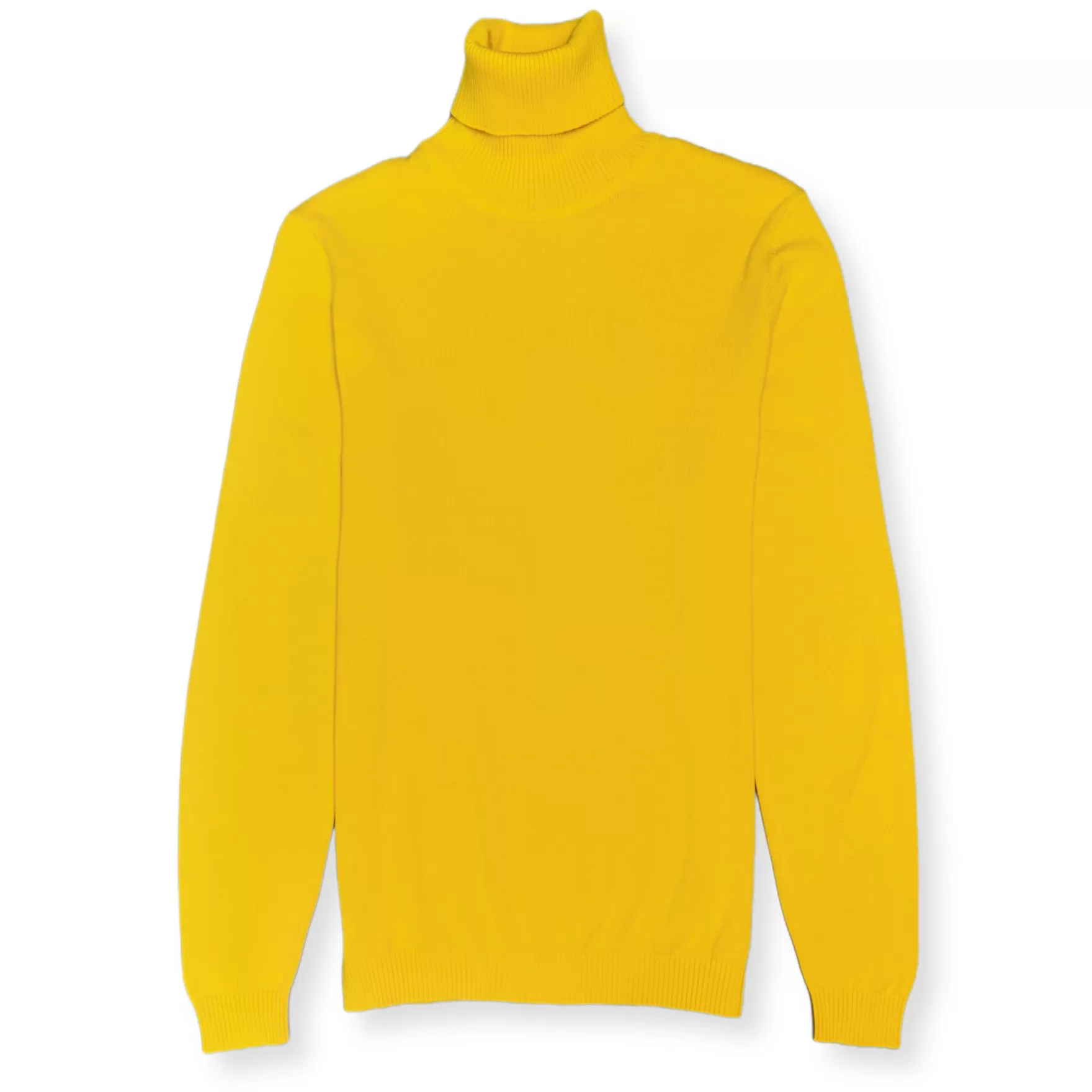 New Edition Fashion Sweaters-Donnie Turtleneck Sweater Yellow