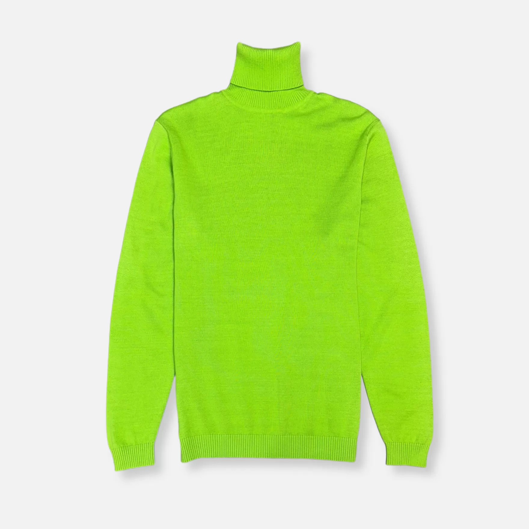 New Edition Fashion Sweaters-Donnie Turtleneck Sweater Apple Green