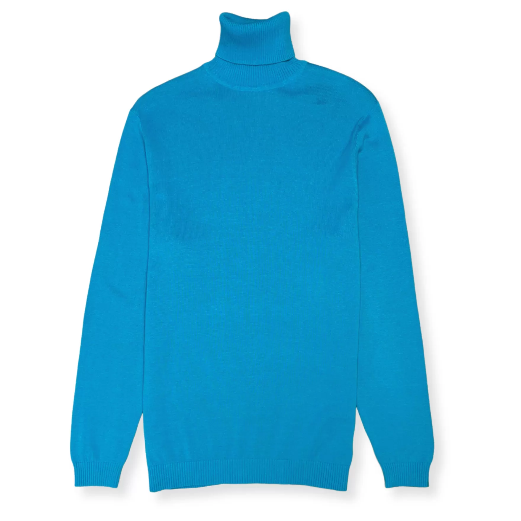 New Edition Fashion Sweaters-Donnie Turtleneck Sweater Caribbean Blue