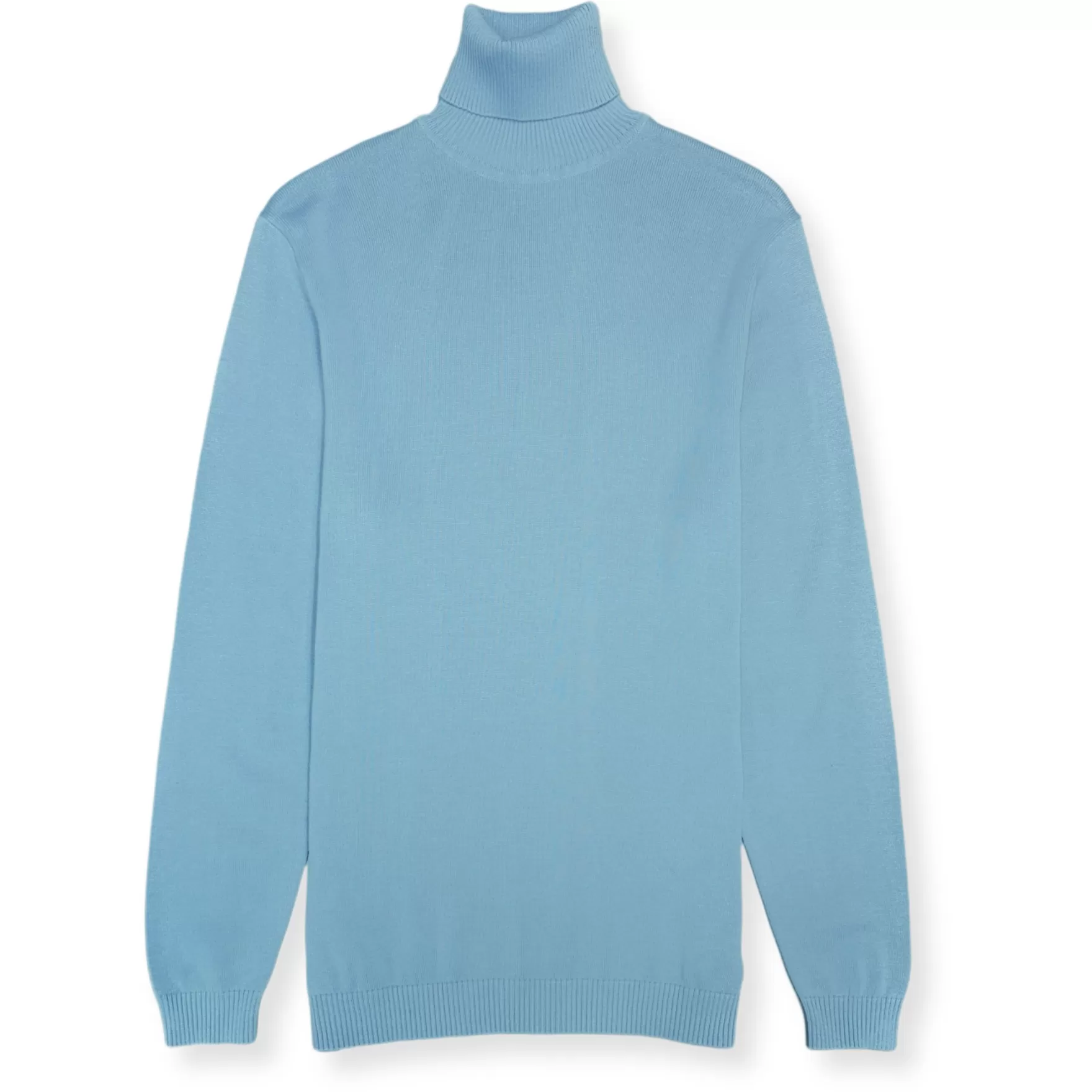 New Edition Fashion Sweaters-Donnie Turtleneck Sweater Sky