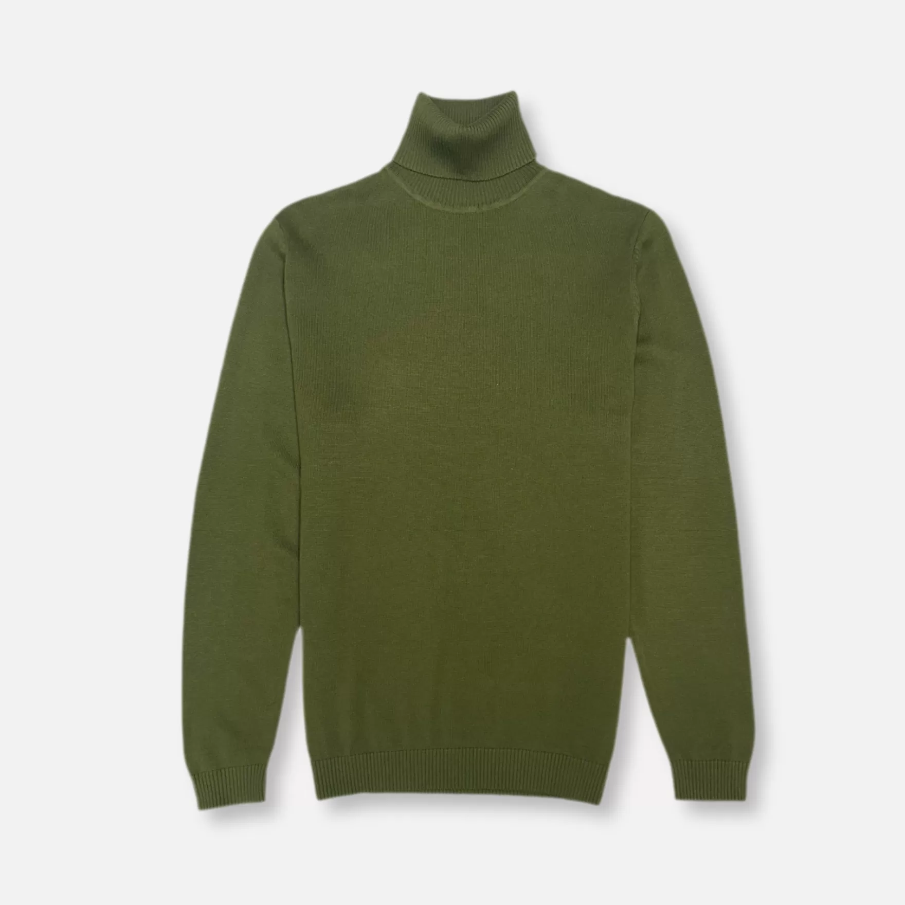 New Edition Fashion Sweaters-Donnie Turtleneck Sweater Olive Green