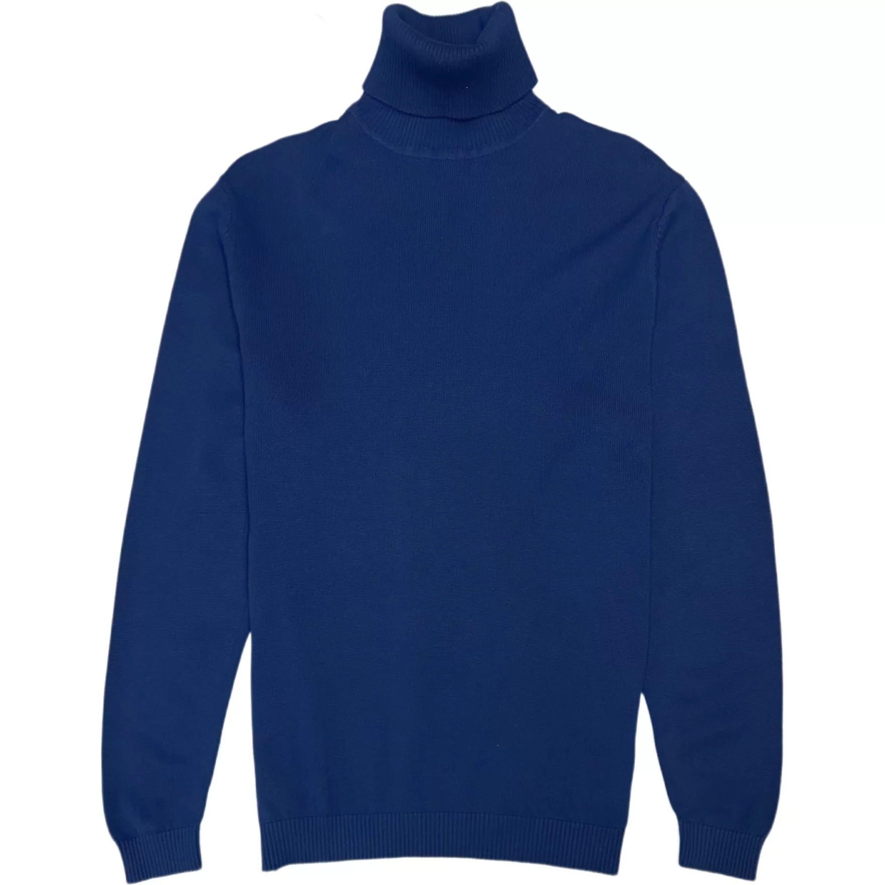 New Edition Fashion Sweaters-Donnie Turtleneck Sweater Cobalt Blue