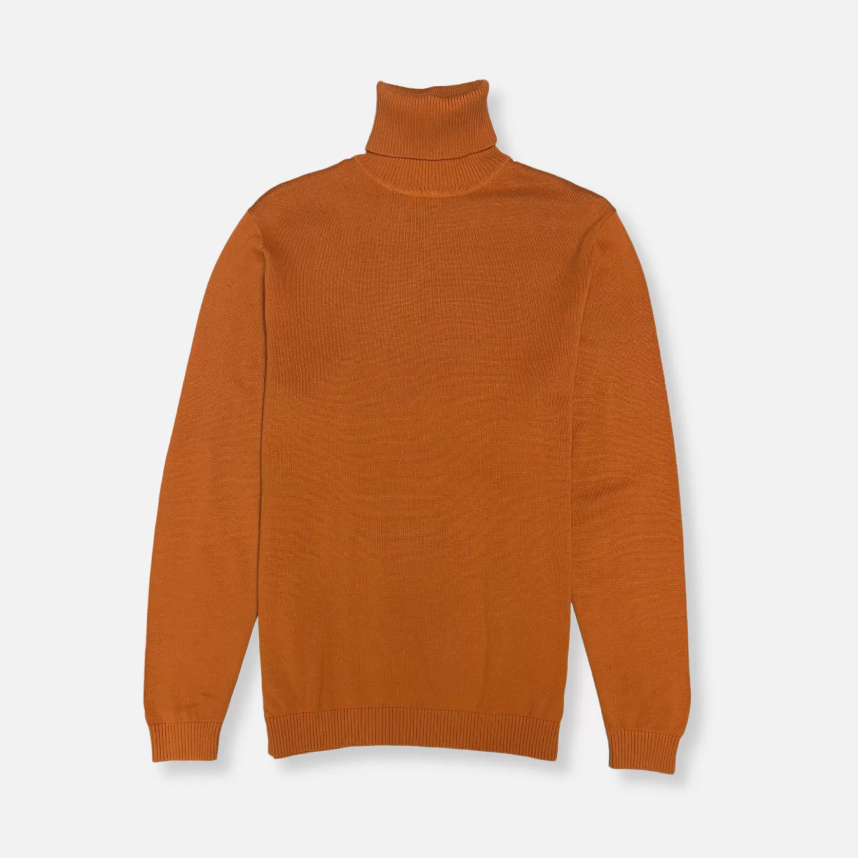 New Edition Fashion Sweaters-Donnie Turtleneck Sweater Copper