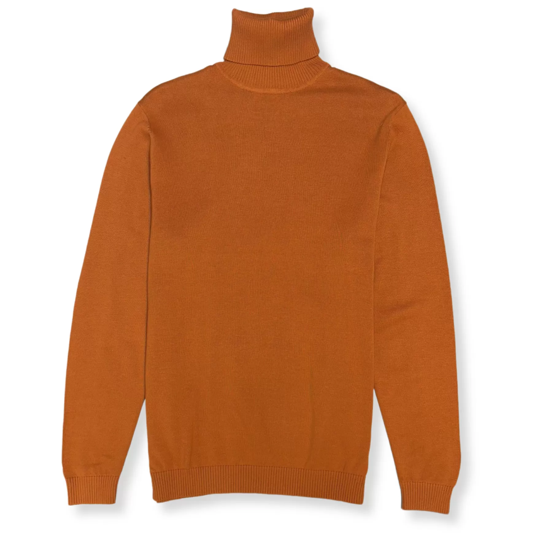 New Edition Fashion Sweaters-Donnie Turtleneck Sweater Copper