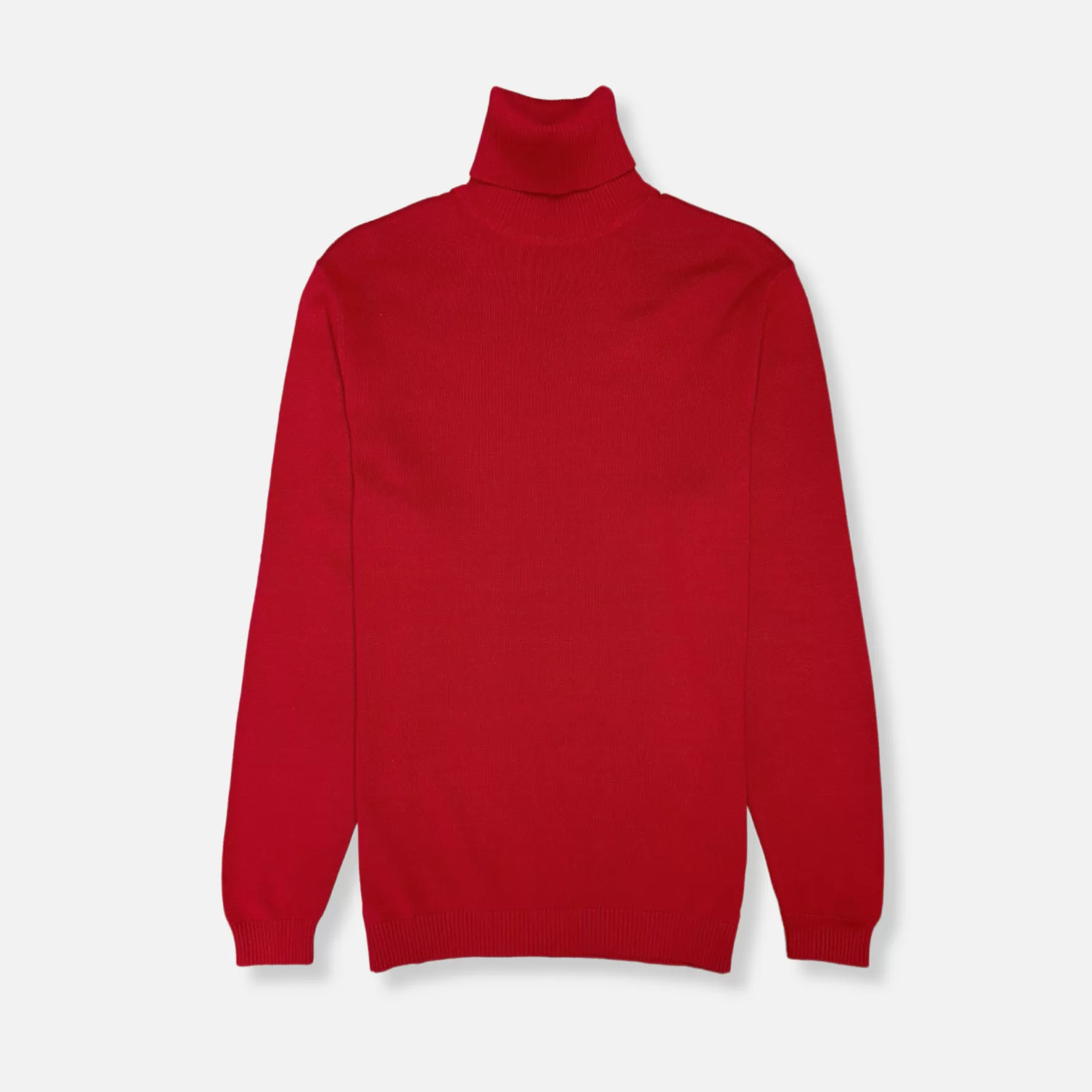 New Edition Fashion Sweaters-Donnie Turtleneck Sweater Bright Red