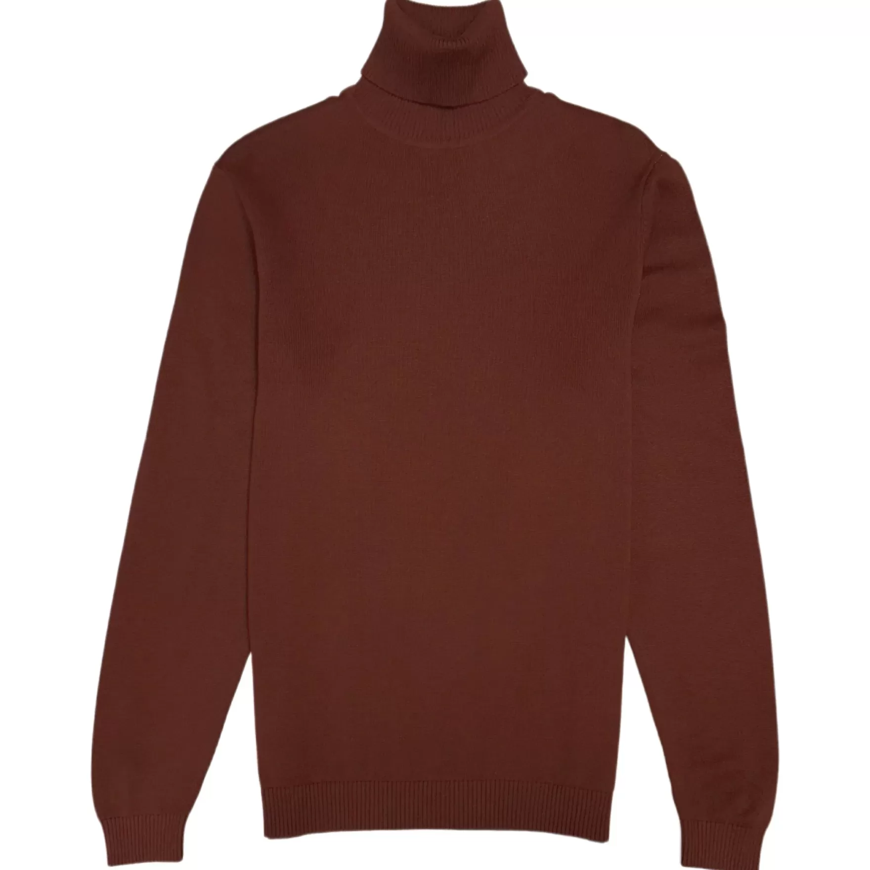 New Edition Fashion Sweaters-Donnie Turtleneck Sweater Rust