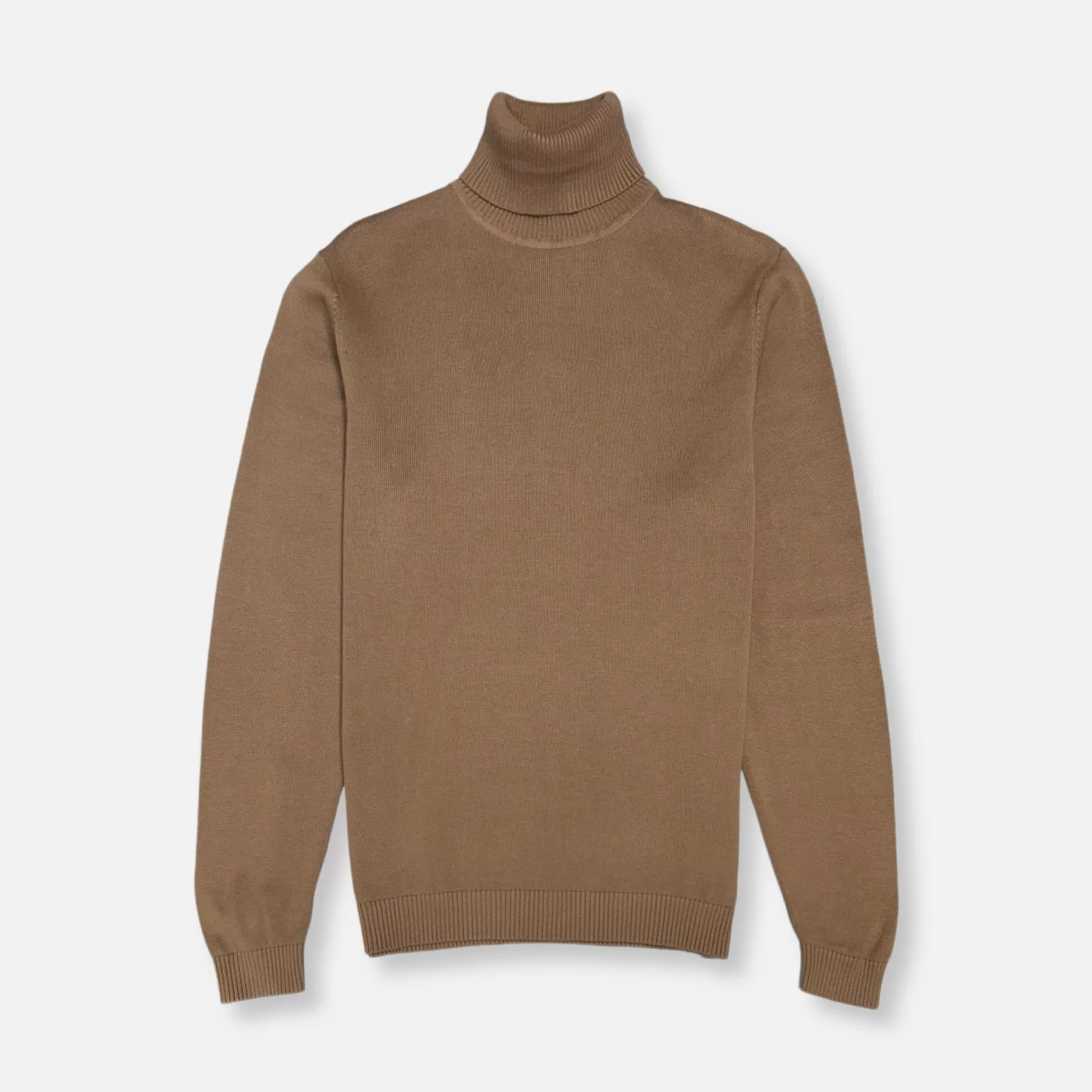 New Edition Fashion Sweaters-Donnie Turtleneck Sweater Khaki