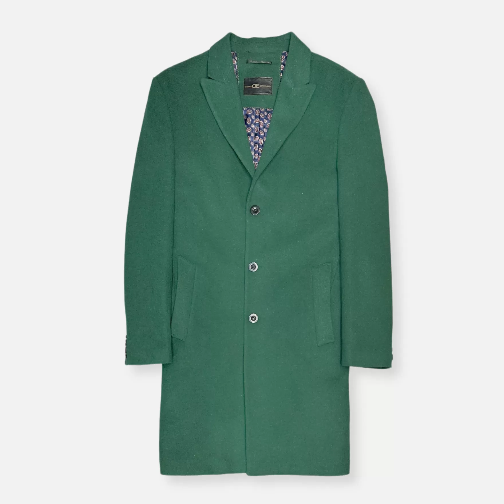 New Edition Fashion Coats & Outerwear-Dorchester Top Coat Green