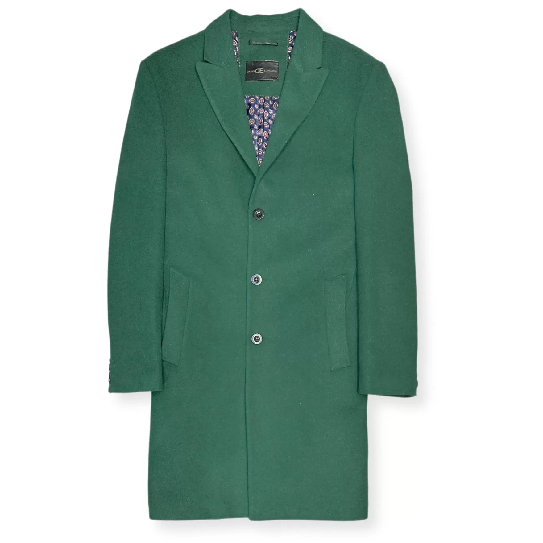 New Edition Fashion Coats & Outerwear-Dorchester Top Coat Green