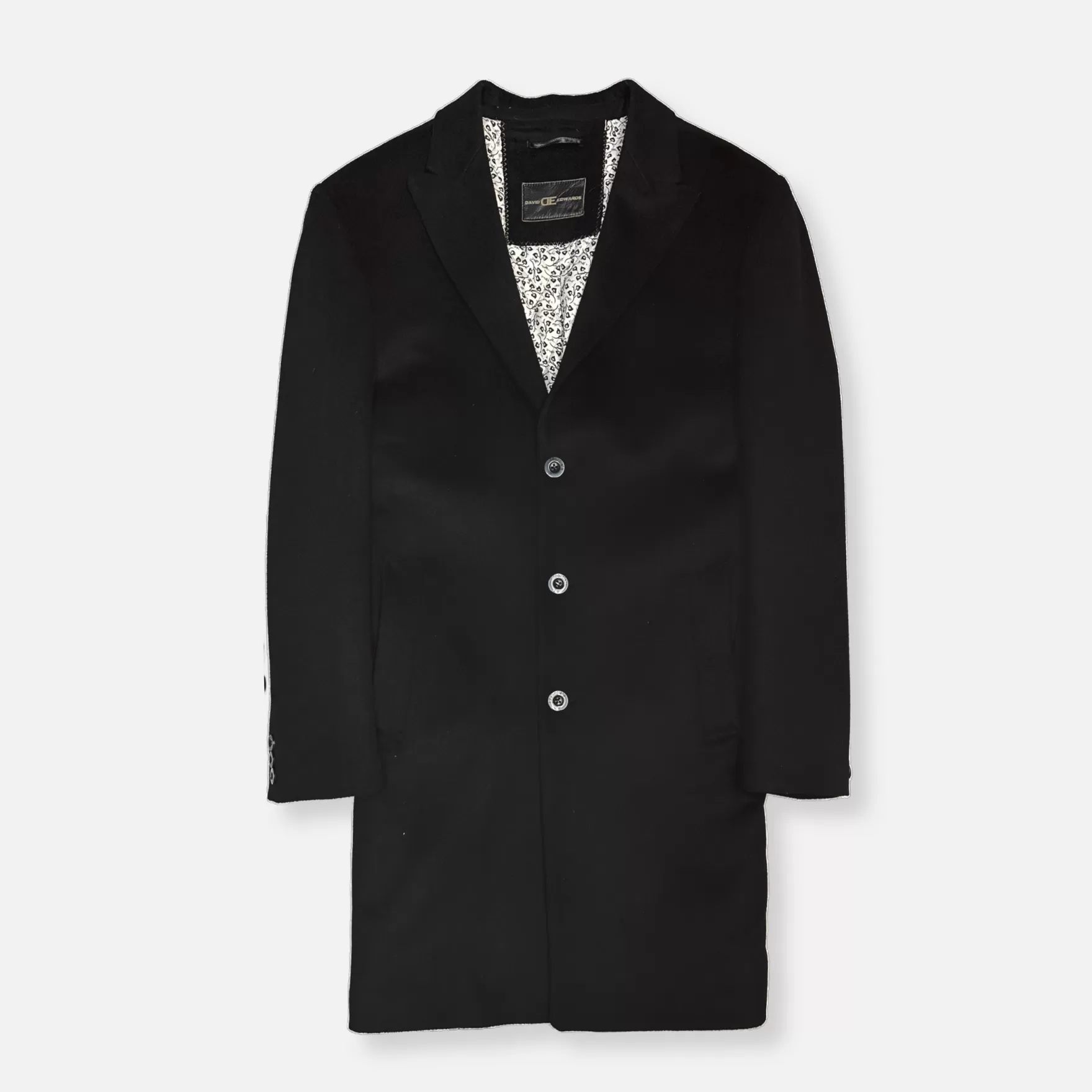 New Edition Fashion Coats & Outerwear-Dorchester Top Coat Black