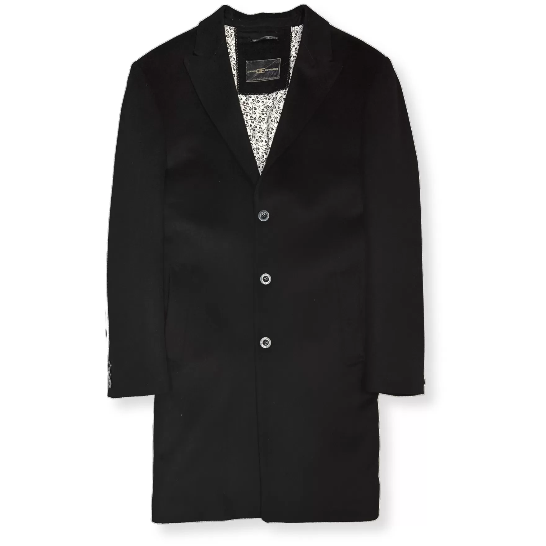 New Edition Fashion Coats & Outerwear-Dorchester Top Coat Black