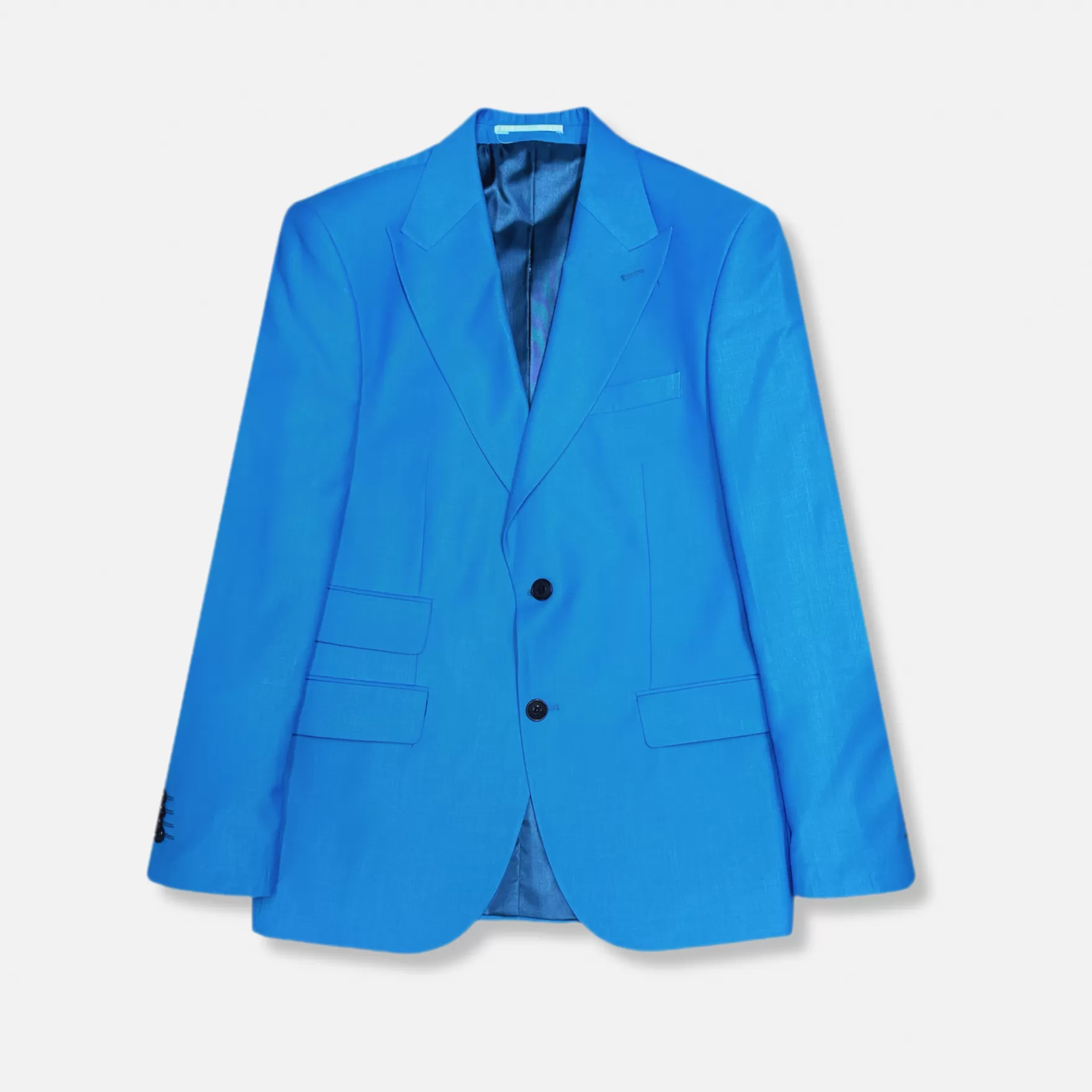 New Edition Fashion Suits-Doughton Vested Suit Blue