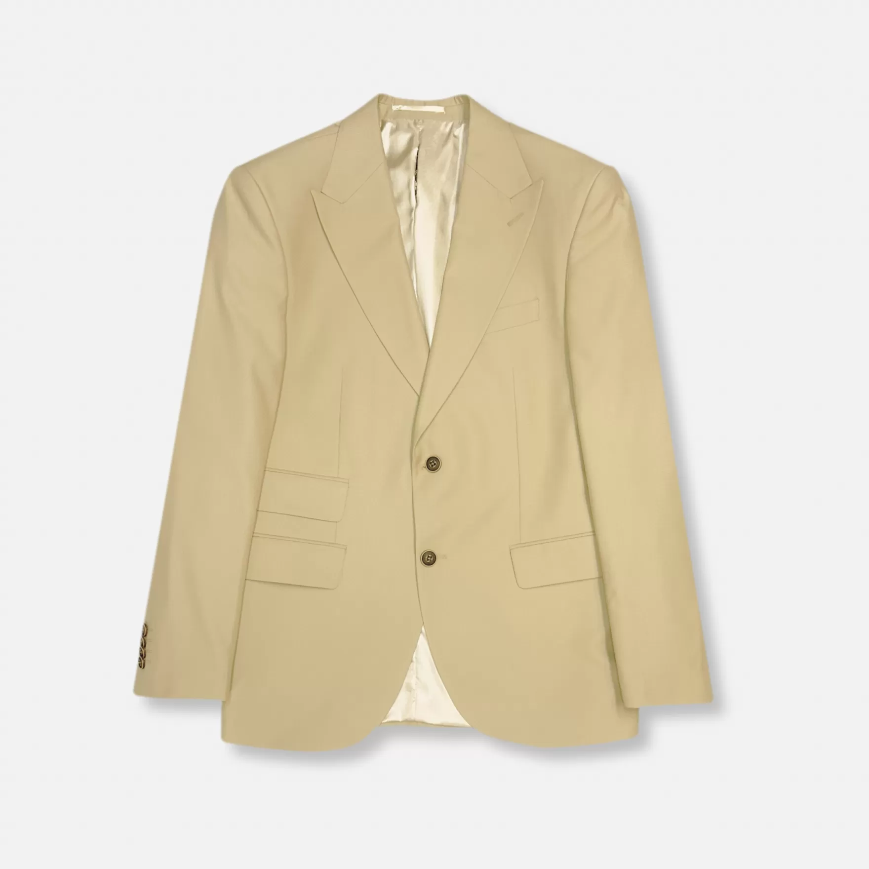 New Edition Fashion Suits-Doughton Vested Suit Beige