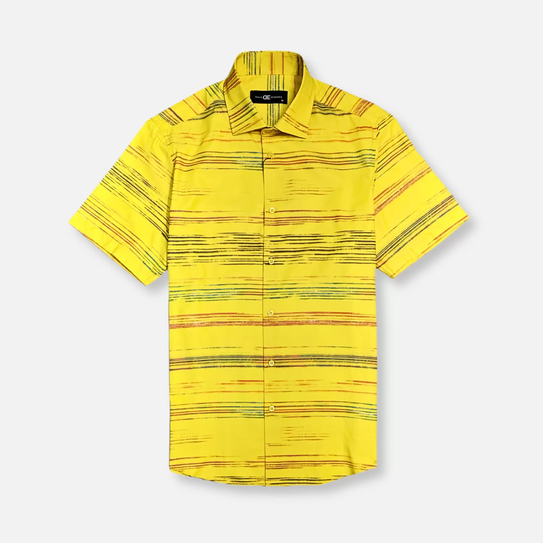 New Edition Fashion Button Downs-Dowell Short Sleeve Button Down Yellow