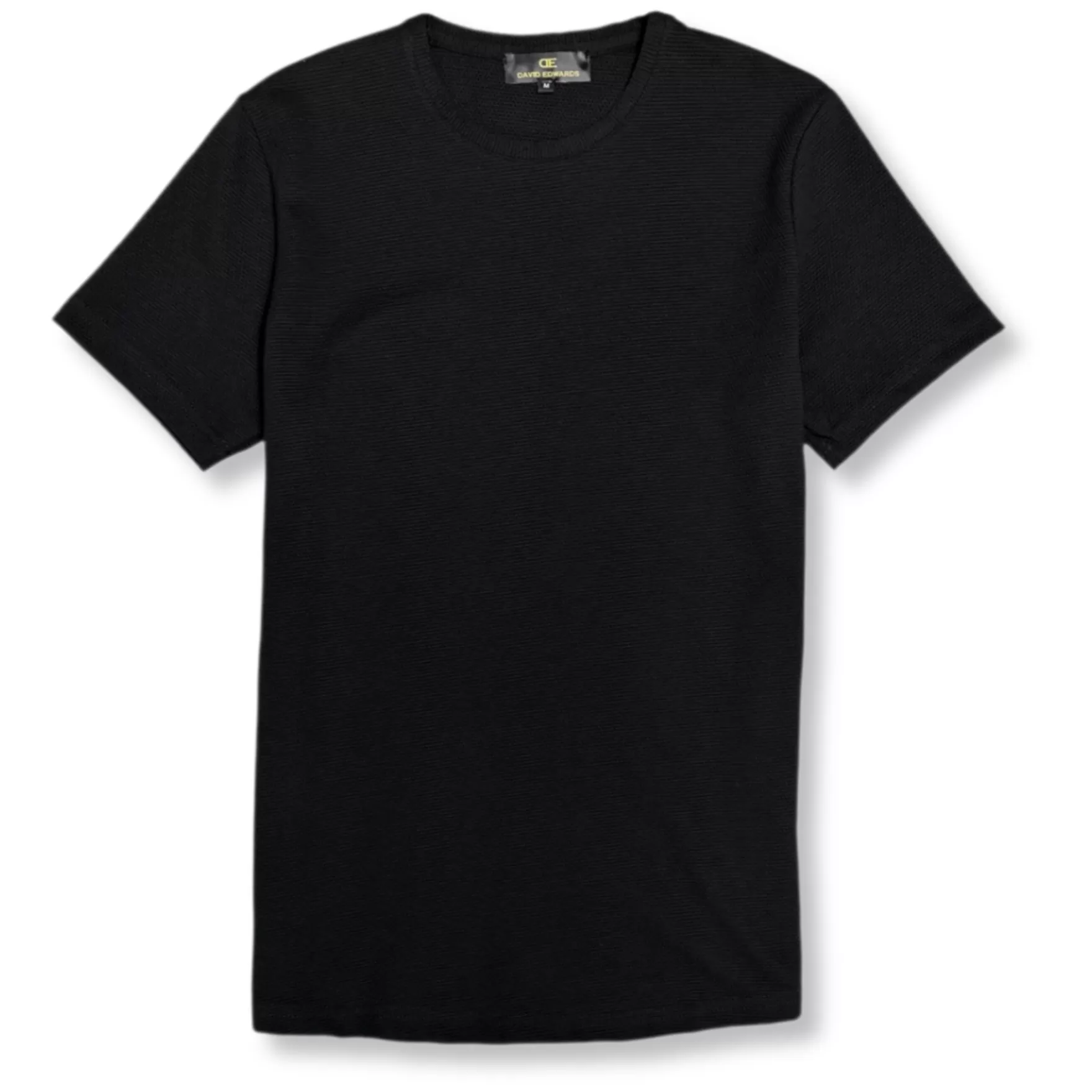 New Edition Fashion T-shirts-Draves Crewneck Knitted T-Shirt Black