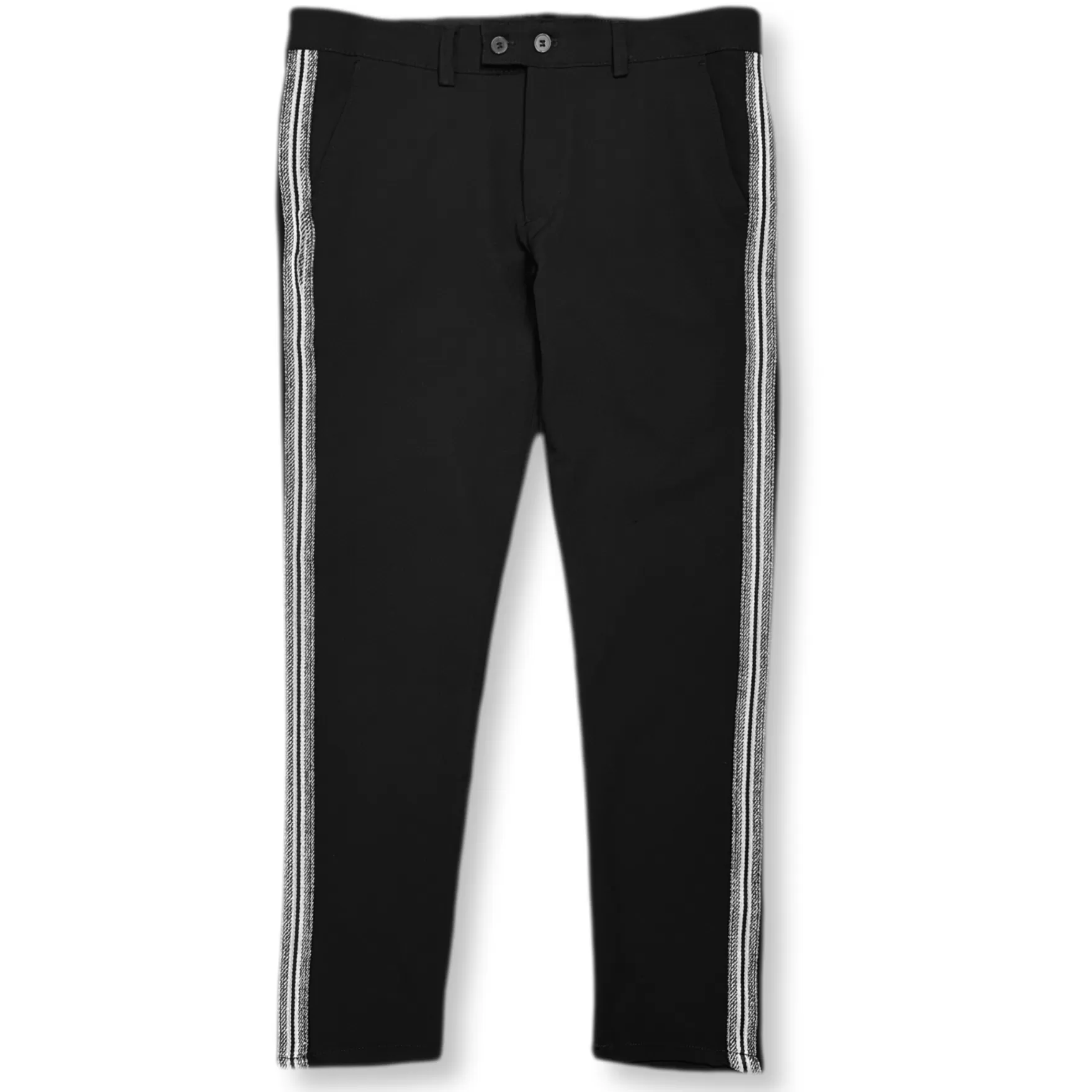 New Edition Fashion Pants | Dress Pants-Dravis Skinny Cropped Fashion Pants Black