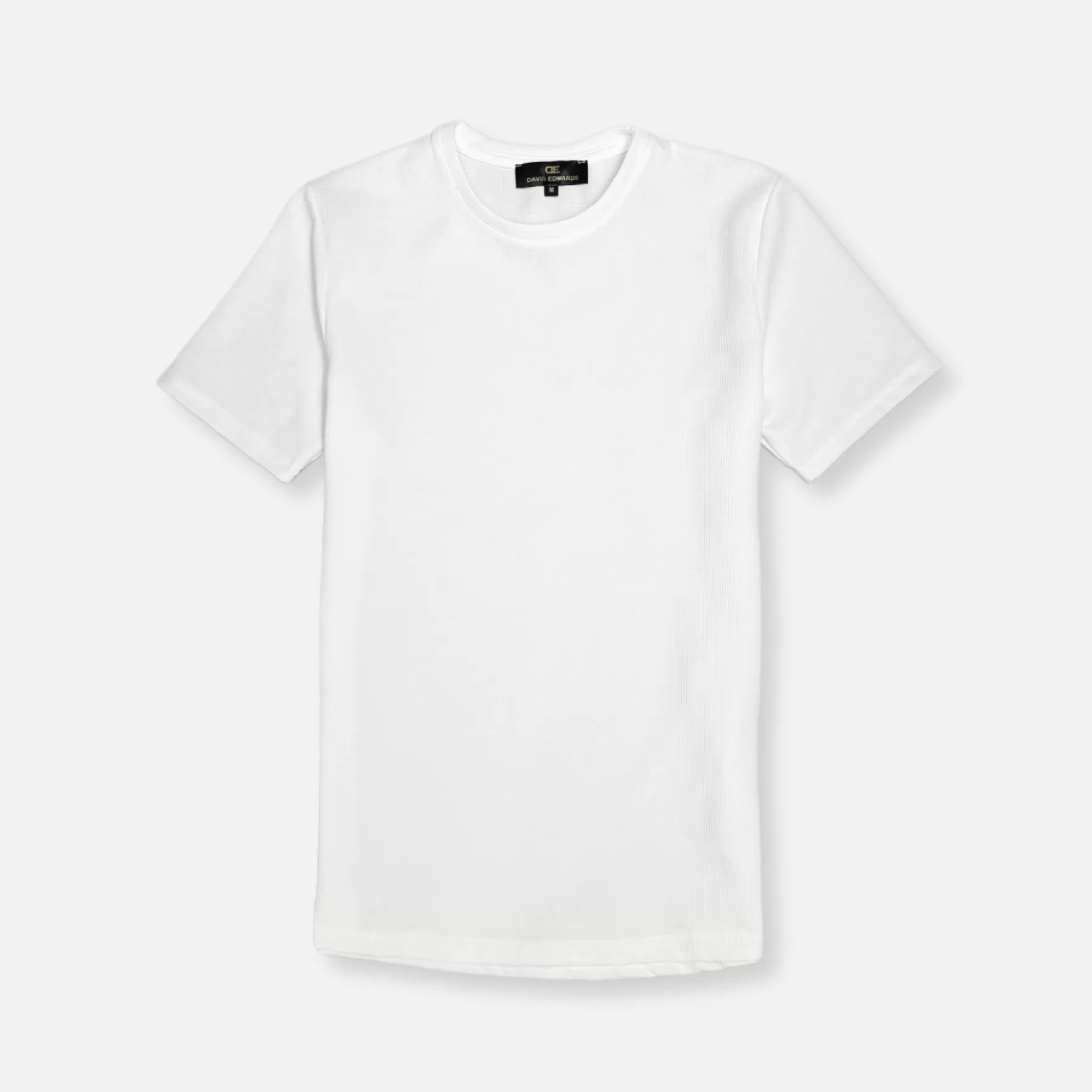 New Edition Fashion T-shirts-Drayton Crewneck Knitted T-Shirt White