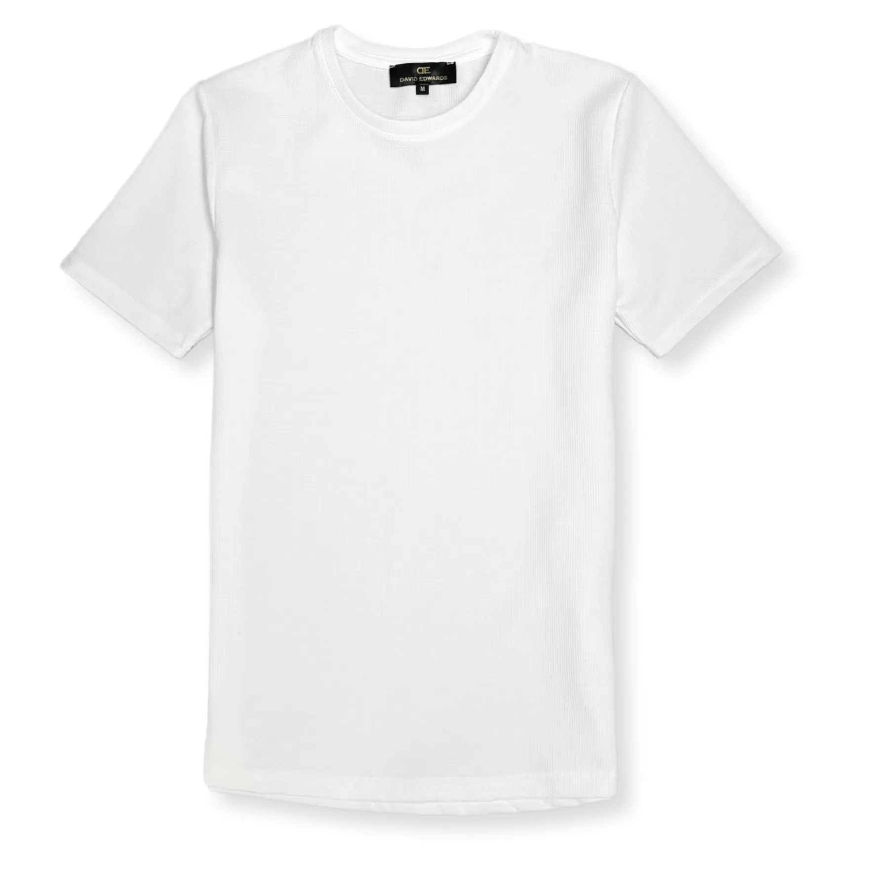 New Edition Fashion T-shirts-Drayton Crewneck Knitted T-Shirt White