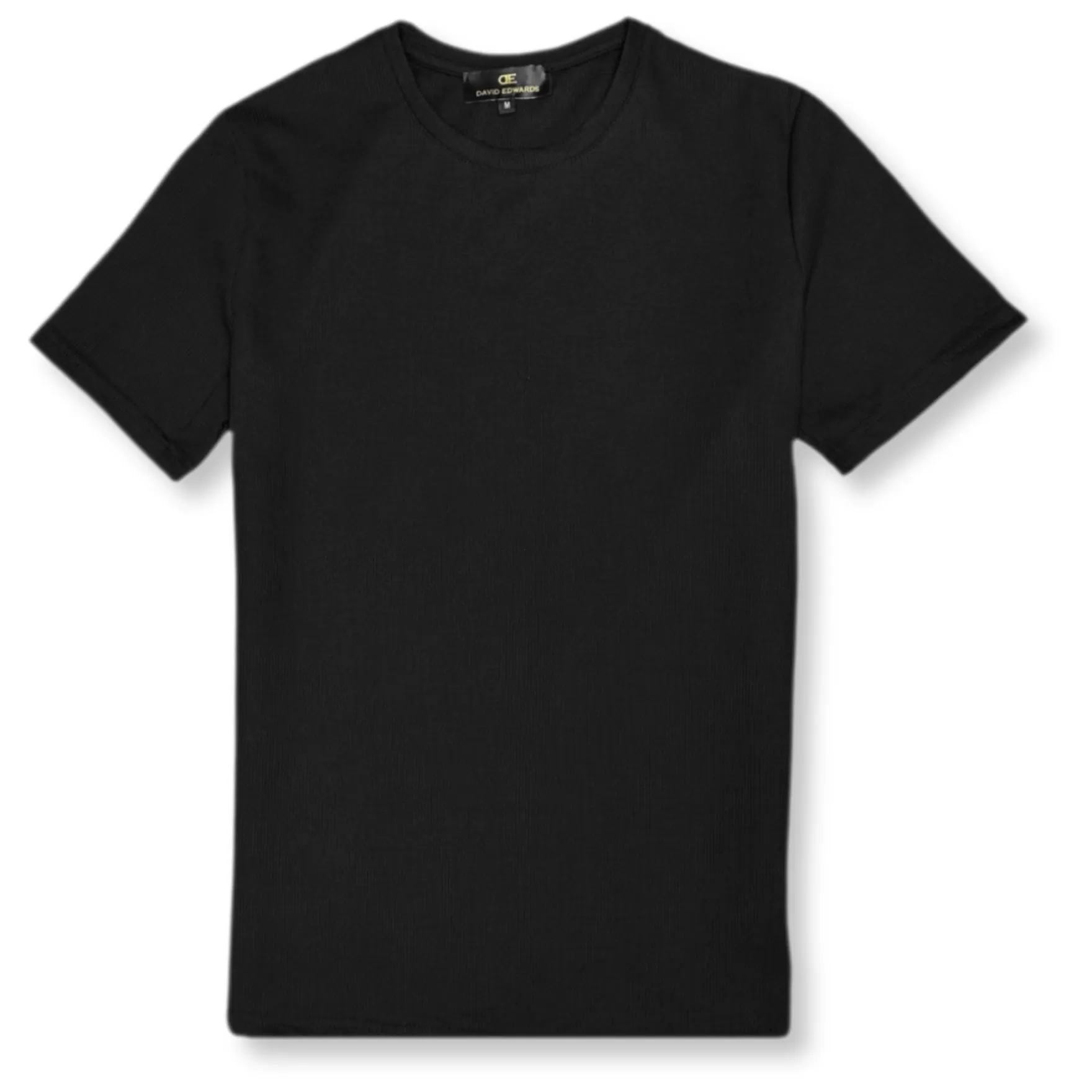 New Edition Fashion T-shirts-Drayton Crewneck Knitted T-Shirt Black