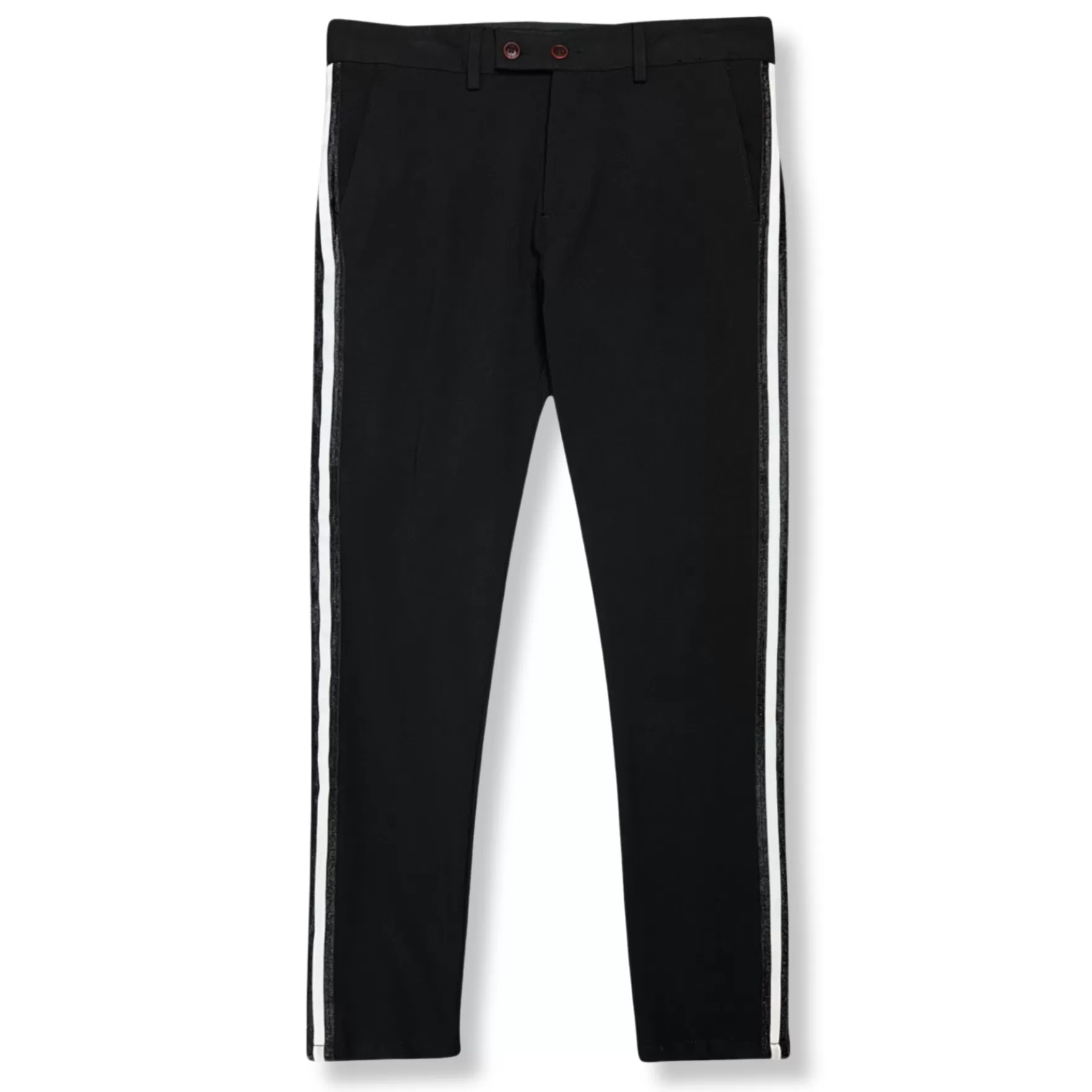 New Edition Fashion Pants | Dress Pants-Dregger Slim Fit Cropped Pants Black