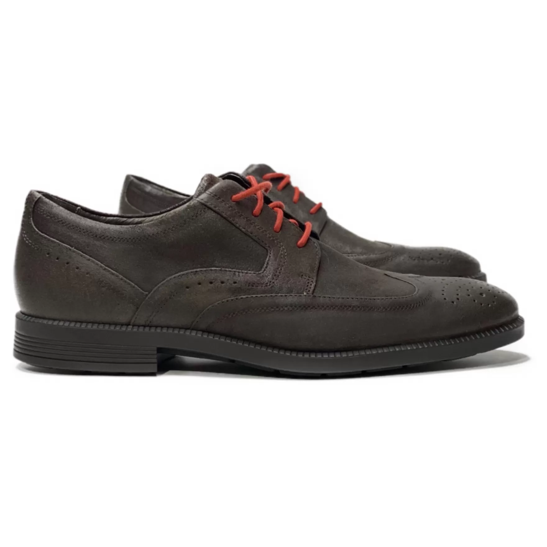 New Edition Fashion Casual Shoes | Formal Shoes-Dressports Wingtip Tumbled Derbys Medium