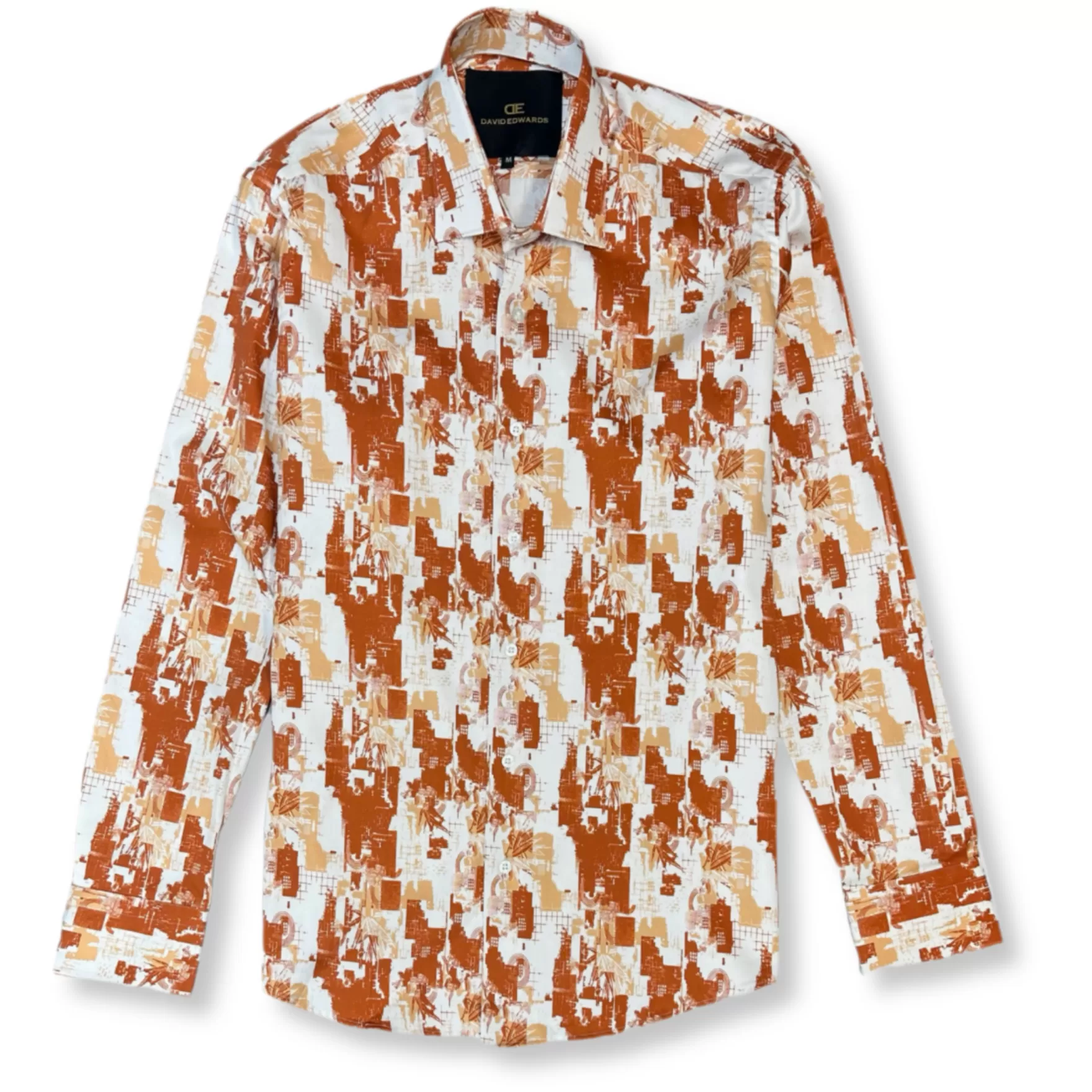 New Edition Fashion Button Downs-Dreves Long Sleeve Button Down Shirt Multi