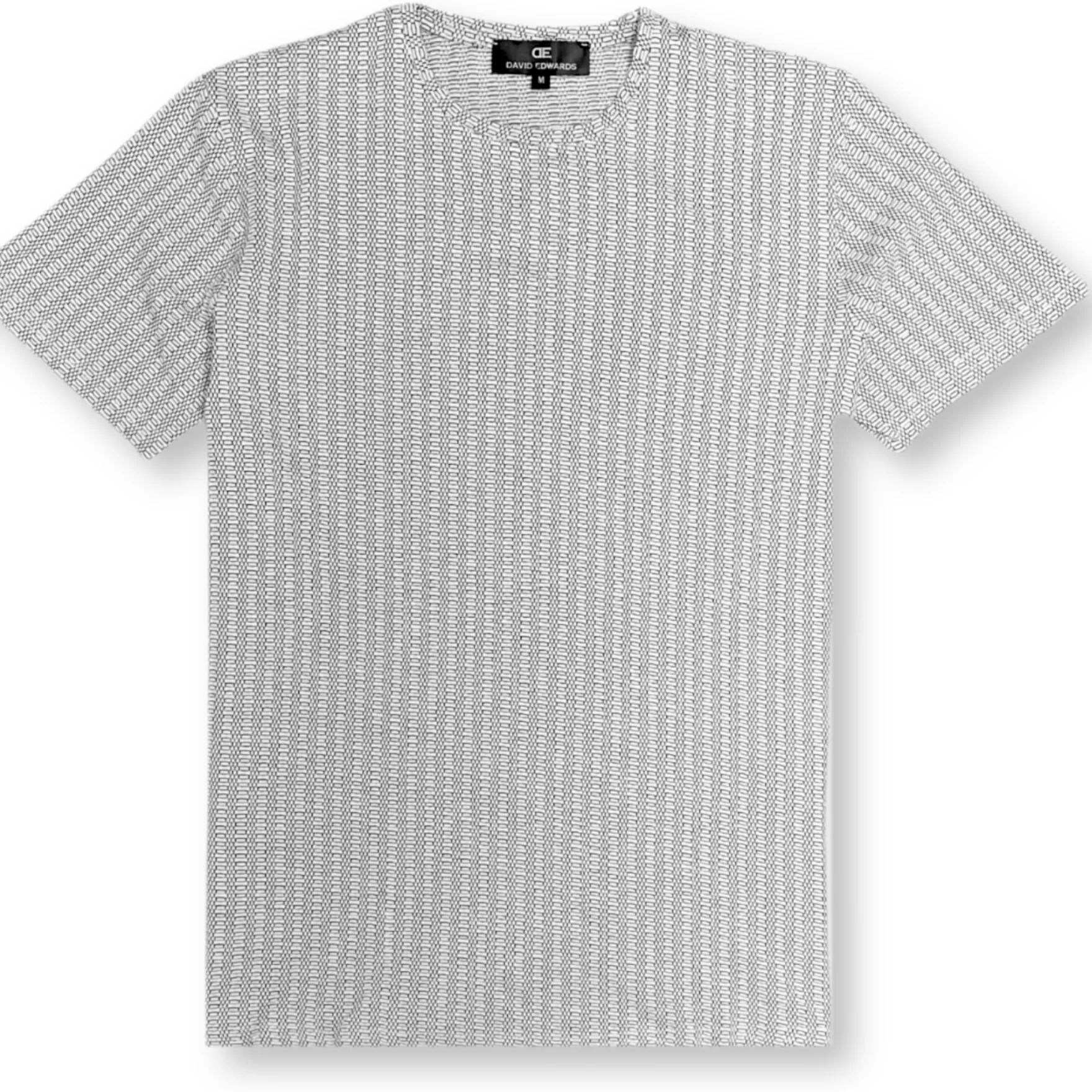 New Edition Fashion T-shirts-Druley Crewneck T-Shirt Black/White