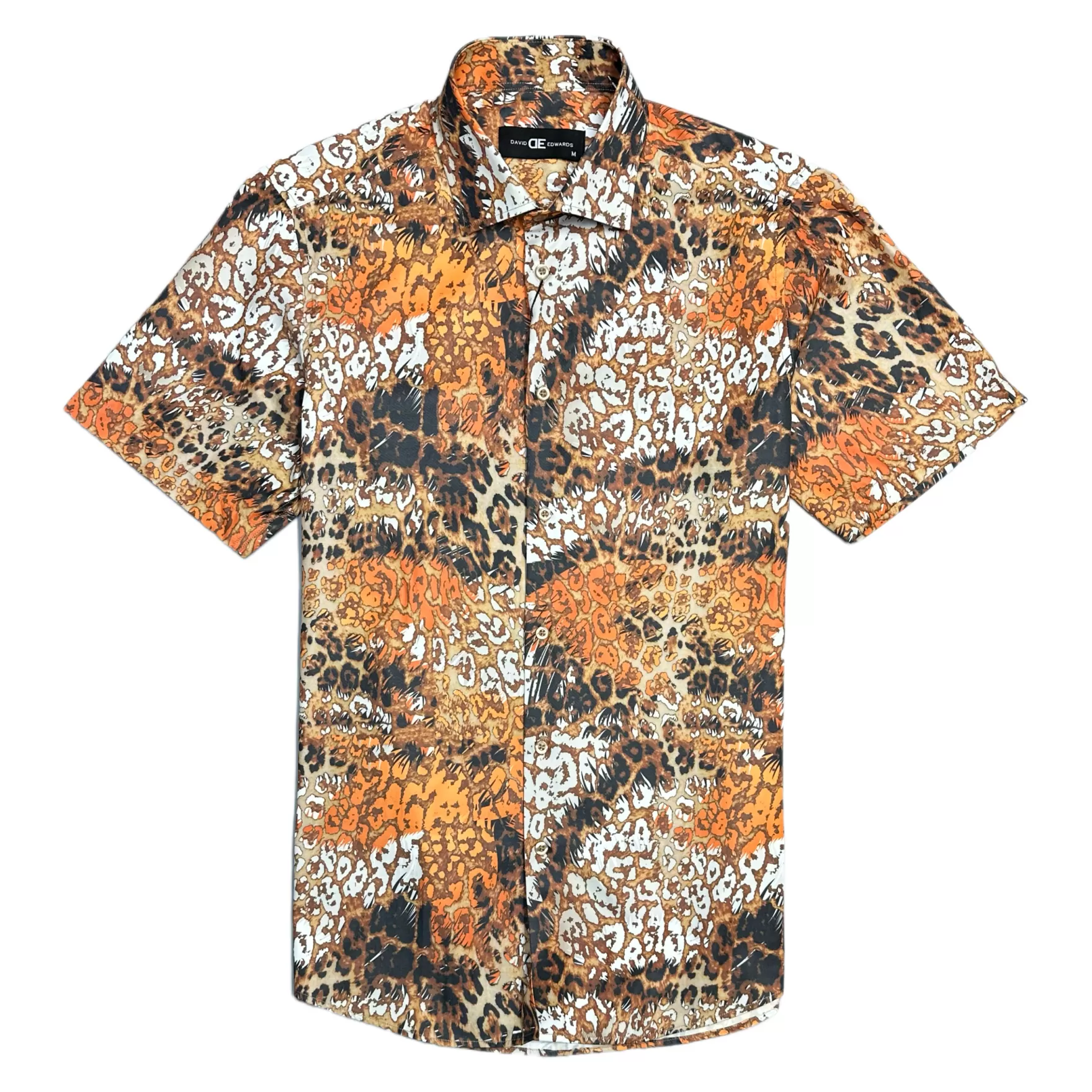 New Edition Fashion Button Downs-Drummond Short Sleeve Button Down Copper