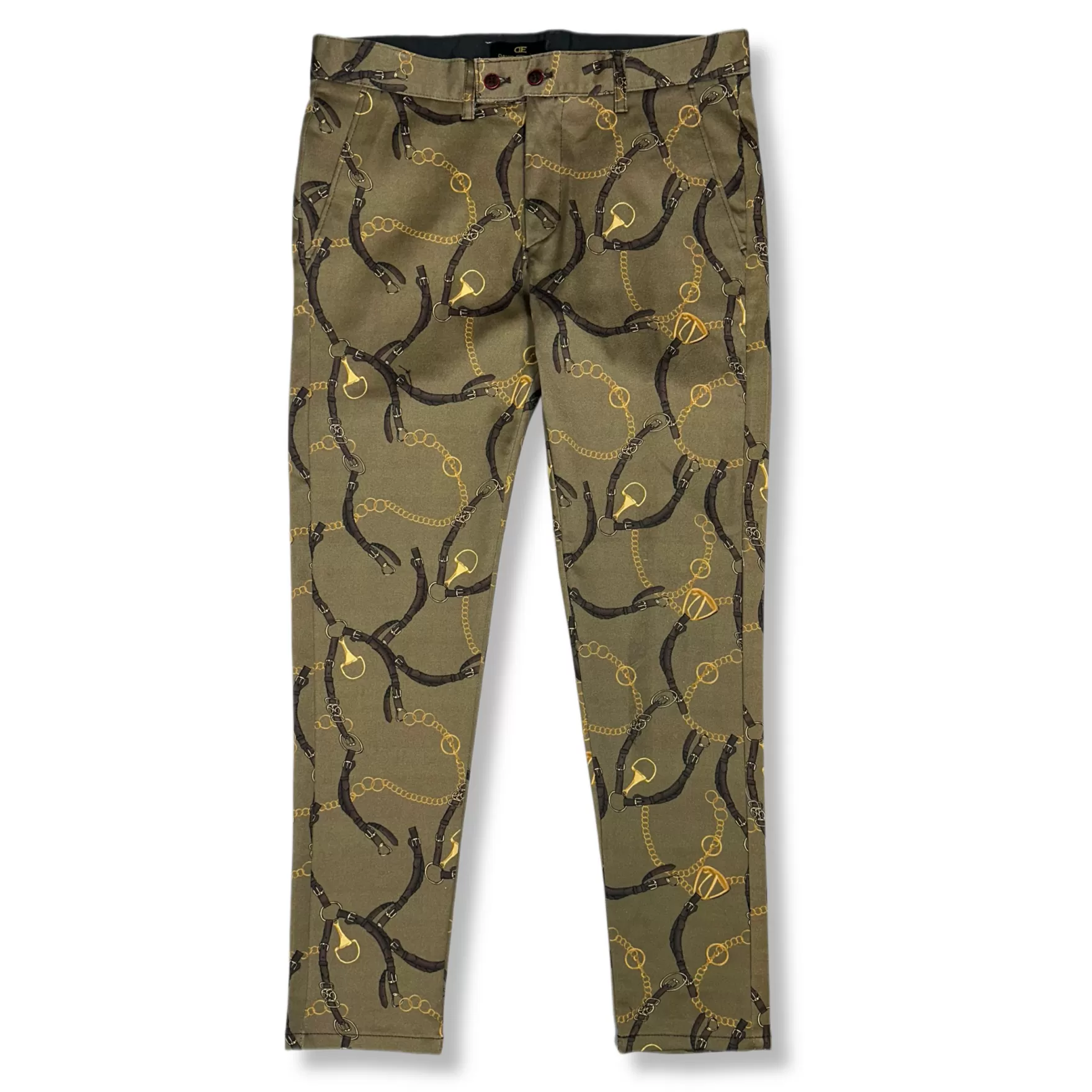 New Edition Fashion Pants | Dress Pants-Drust Skinny Cropped Pants Olive